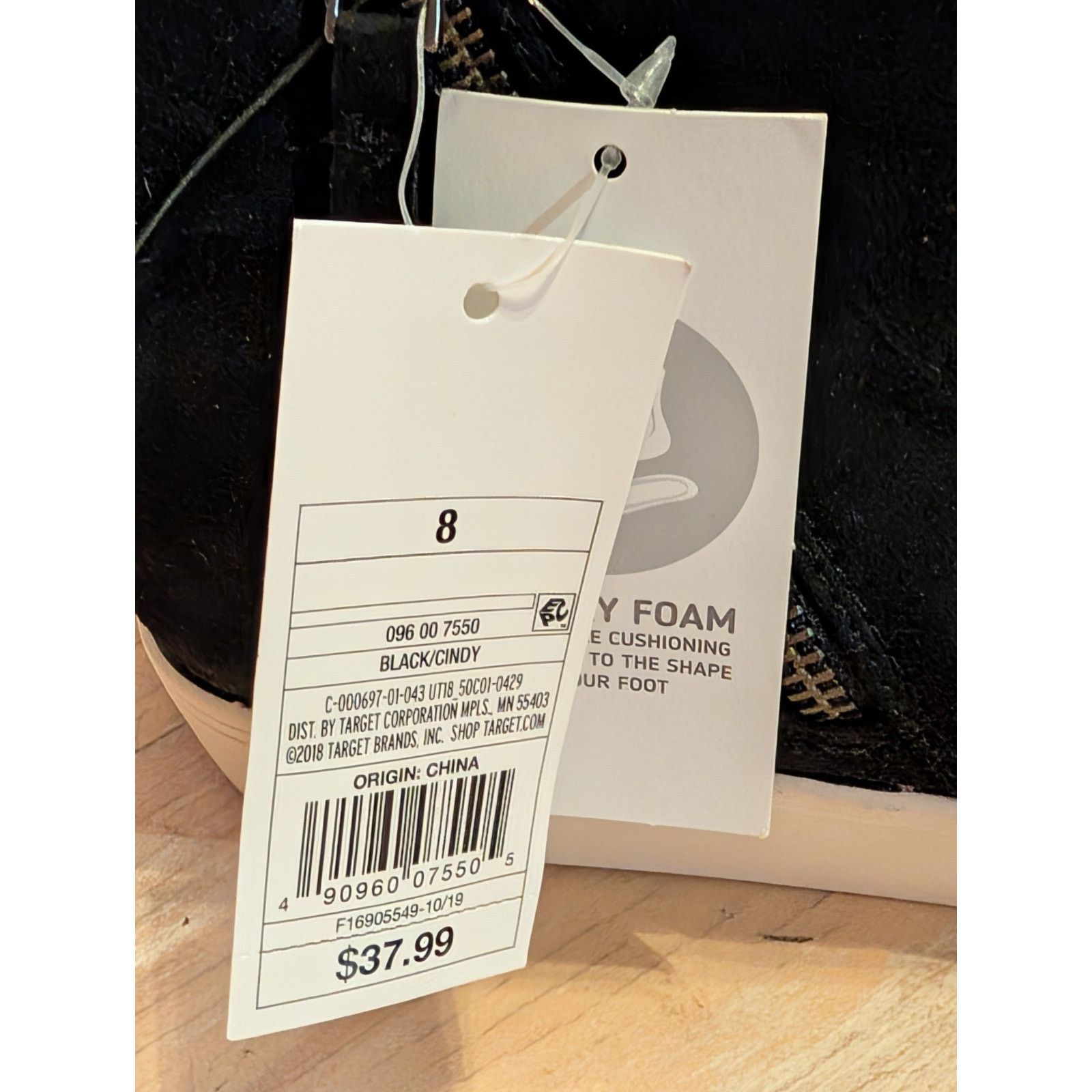 The Unbranded Brand Universal Thread Black Cindy Booties Faux Suede Women Size 8 Size US 8 / IT 38 - 9 Thumbnail