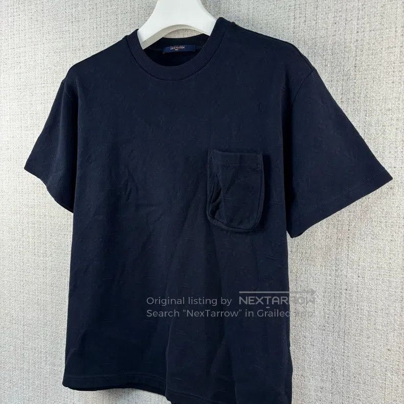 Louis Vuitton Louis Vuitton Monogram Dark Print 3D Pocket Short Sleeve Size US M / EU 48-50 / 2 - 2 Thumbnail
