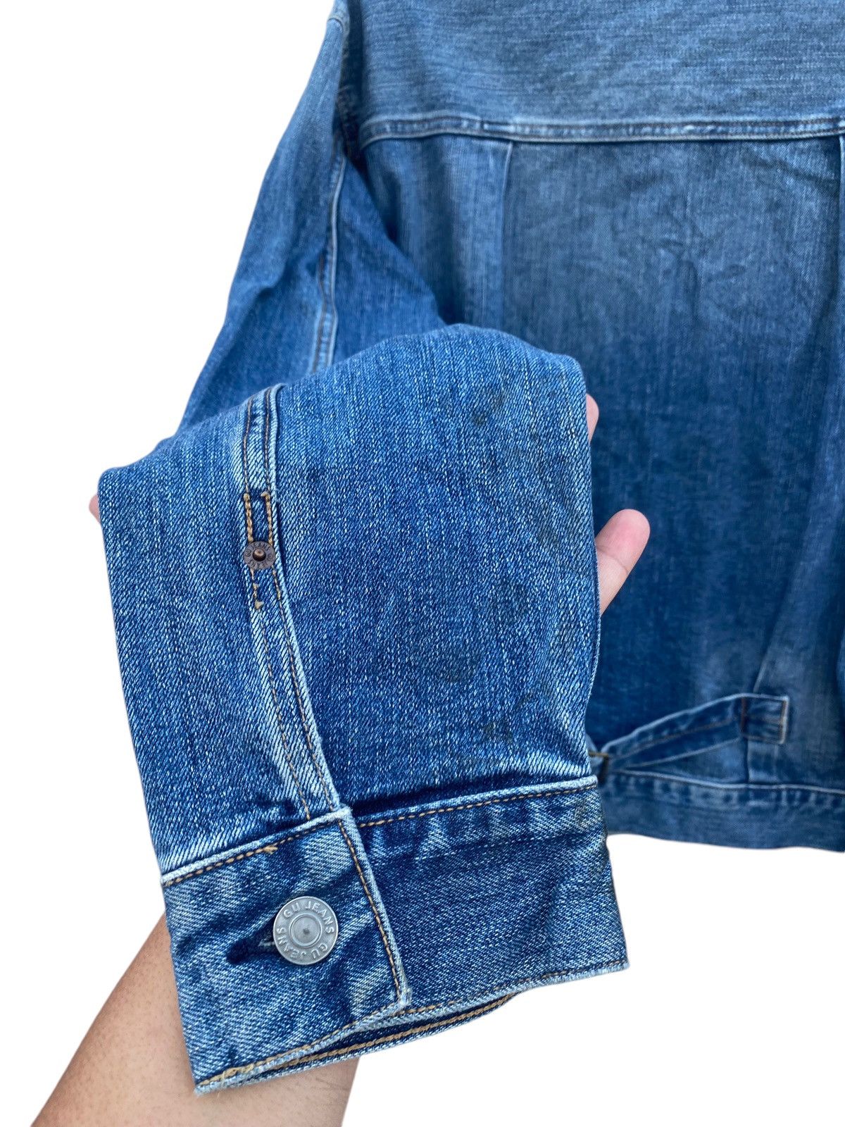 GU GU JEANS TYPE 2 TRUCKER JACKET Size US L / EU 52-54 / 3 - 3 Thumbnail