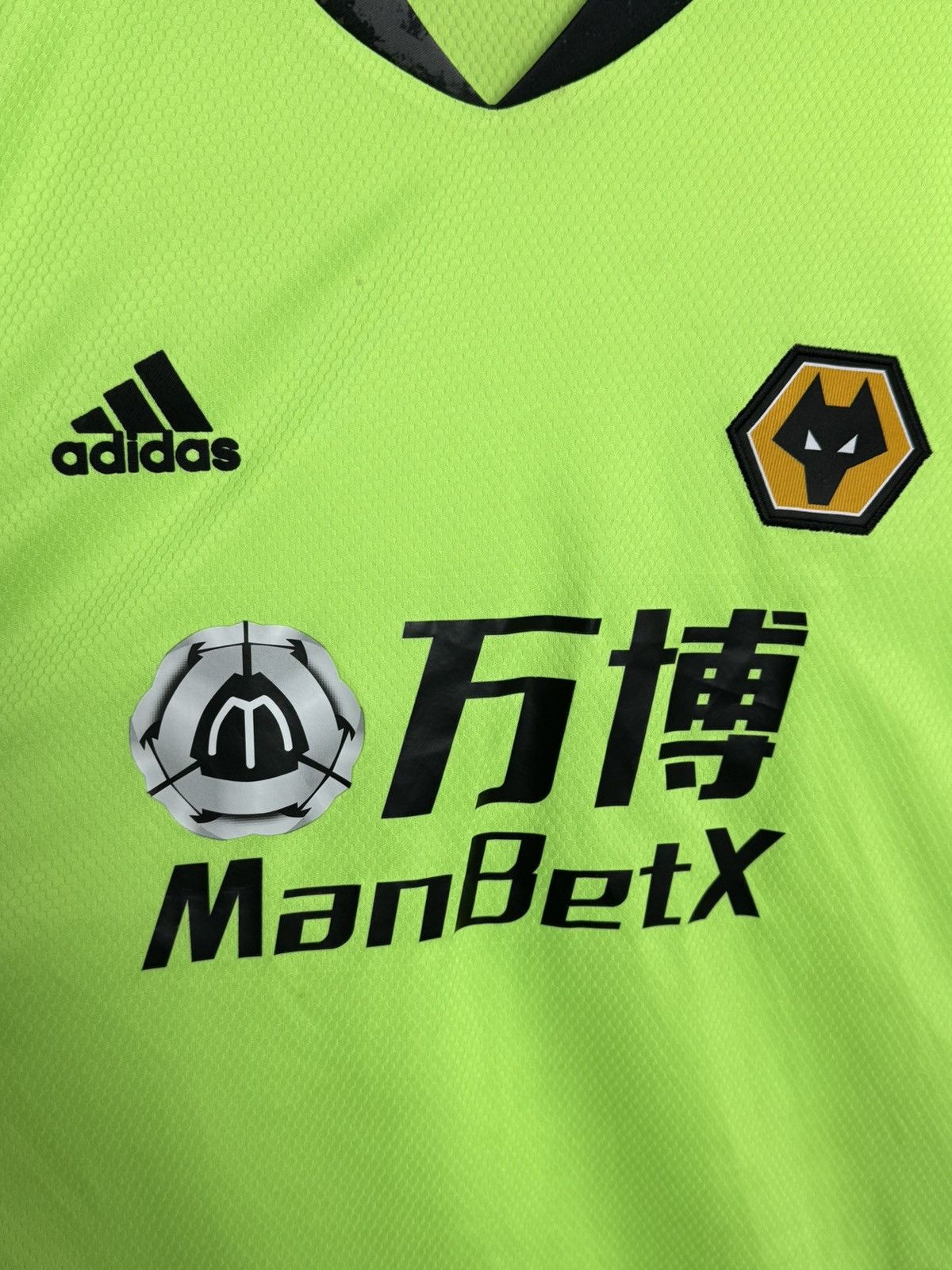 Adidas Wolverhampton Wanderers 20/21 Goalkeeper Football Jersey Size US M / EU 48-50 / 2 - 3 Thumbnail