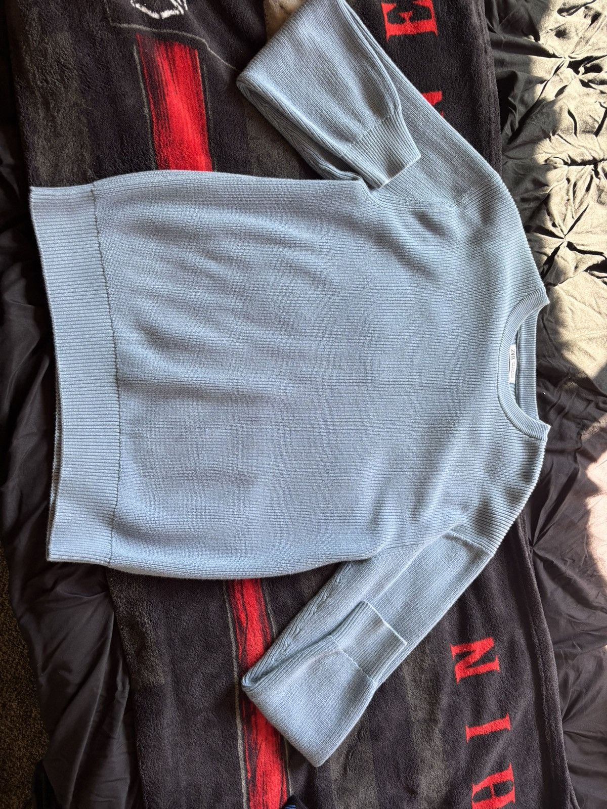 Zara Knitted Blue Sweater/Long sleeve Size US M / EU 48-50 / 2 - 1 Thumbnail