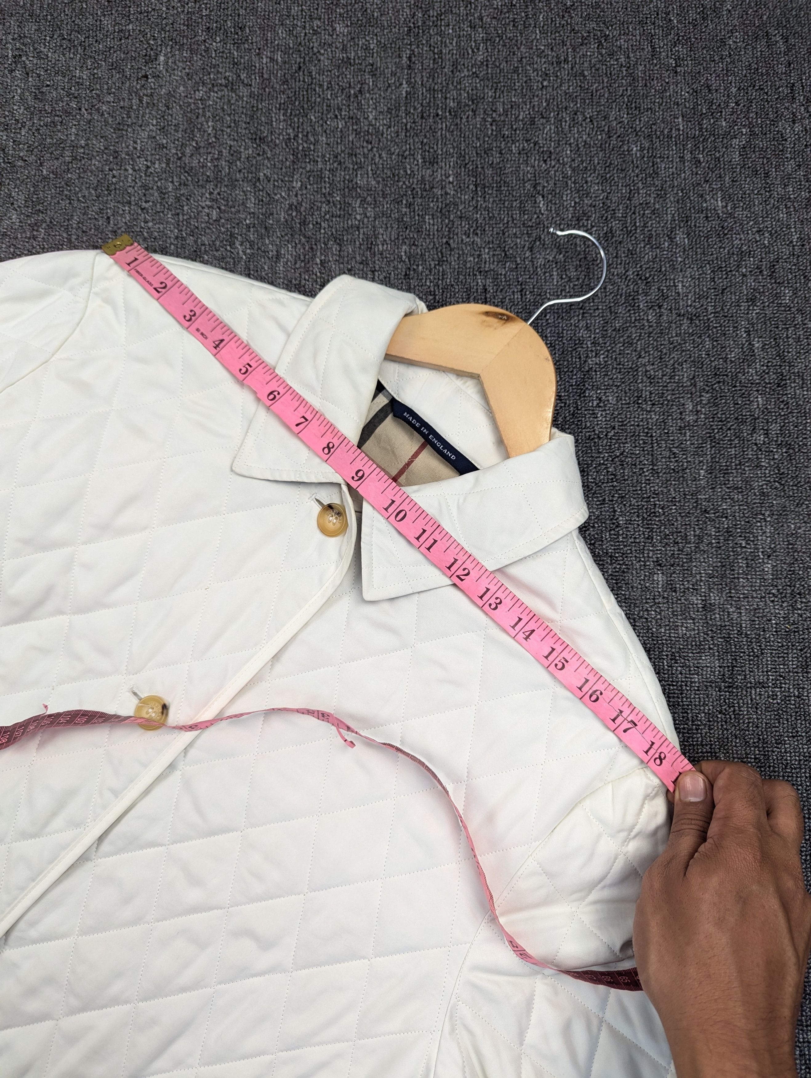 Burberry Vintage Burberry London Quilted Button Ups Jacket Size L / US 10 / IT 46 - 19 Thumbnail