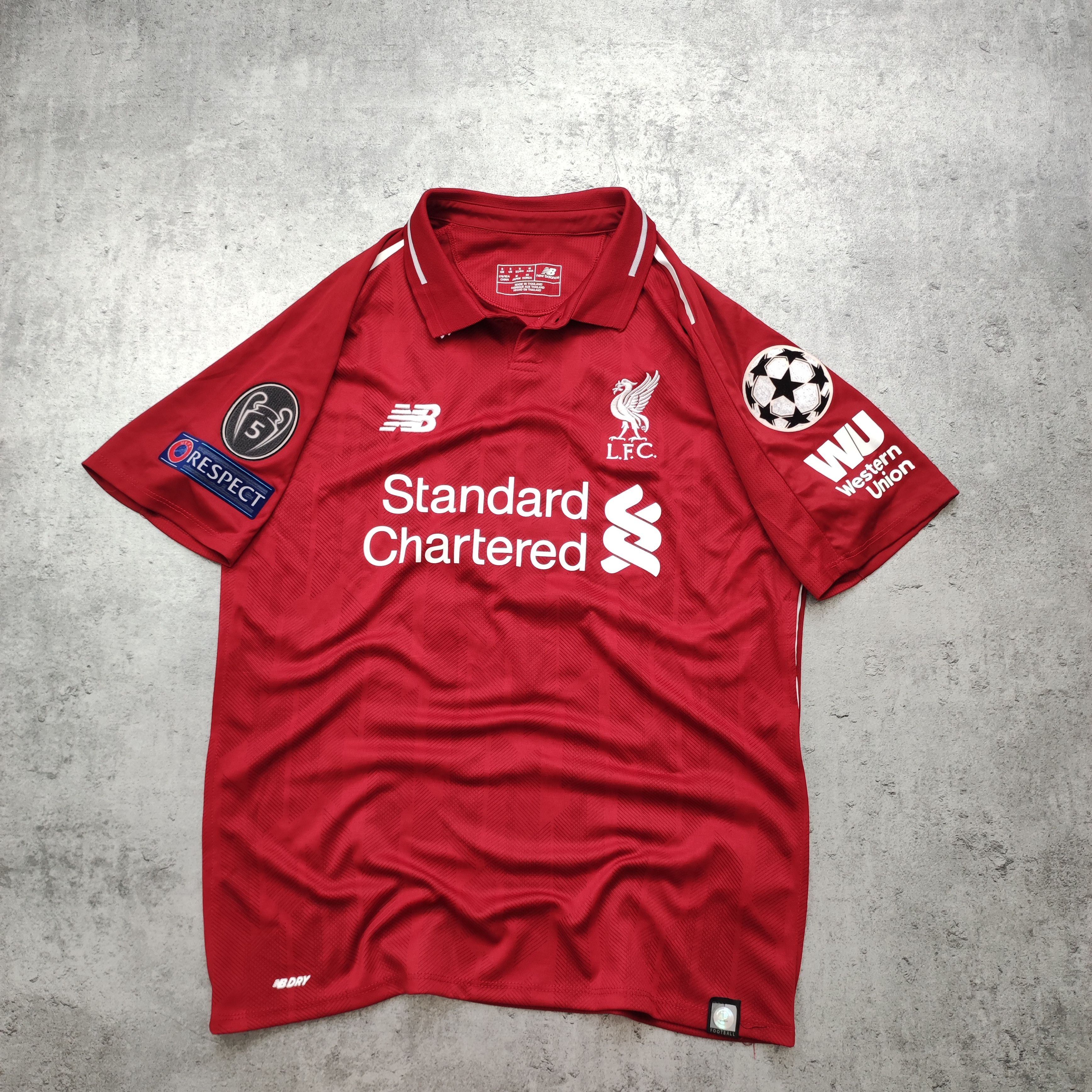 New Balance RARE Liverpool FC New Balance #8 Keita Champions League Kit Size US S / EU 44-46 / 1 - 3 Thumbnail