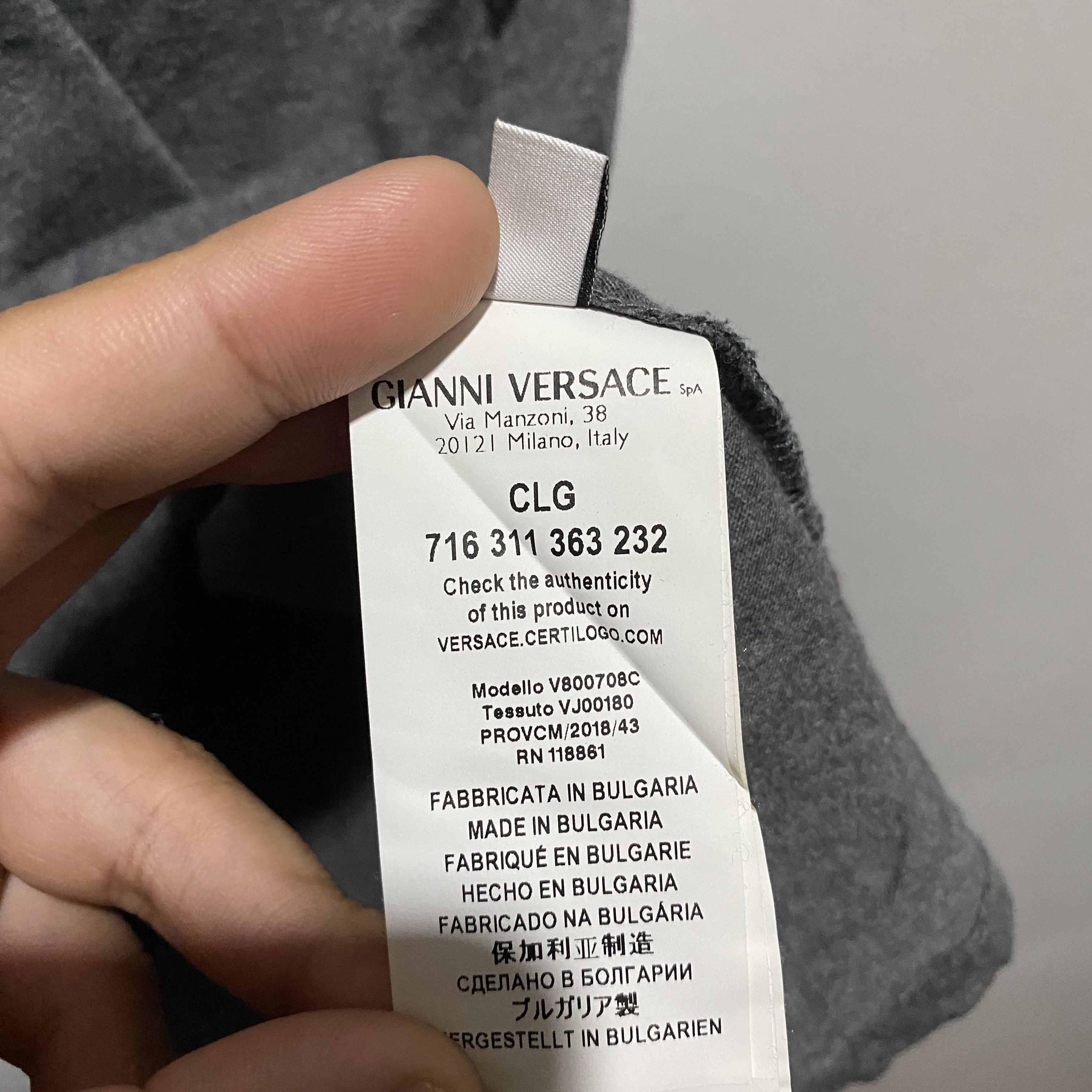 Versace Gianni Versace Collection Medusa Polo Shirt M Size US M / EU 48-50 / 2 - 8 Thumbnail