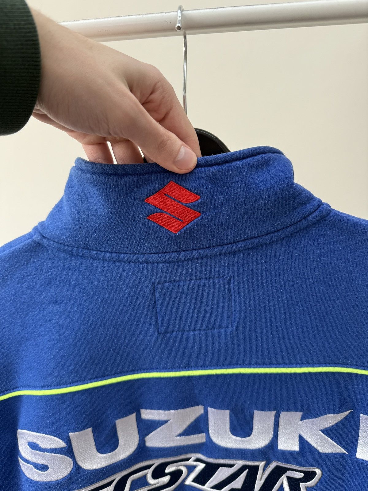 Other Vintage Suzuki MotoGP Team Jacket Mens Blue Full Zip Racing Size US XL / EU 56 / 4 - 15 Thumbnail