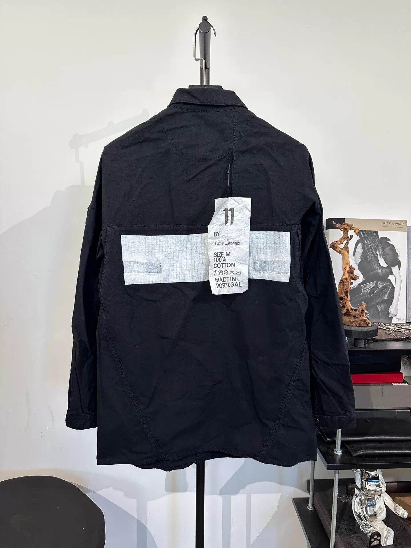Boris Bidjan Saberi BBS 11by S1 printed work jacket M Size US M / EU 48-50 / 2 - 2 Thumbnail
