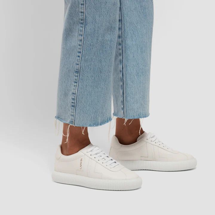 Lanvin o1y0326 Low-Top Sneakers in White Size US 5 / IT 35 - 3 Thumbnail