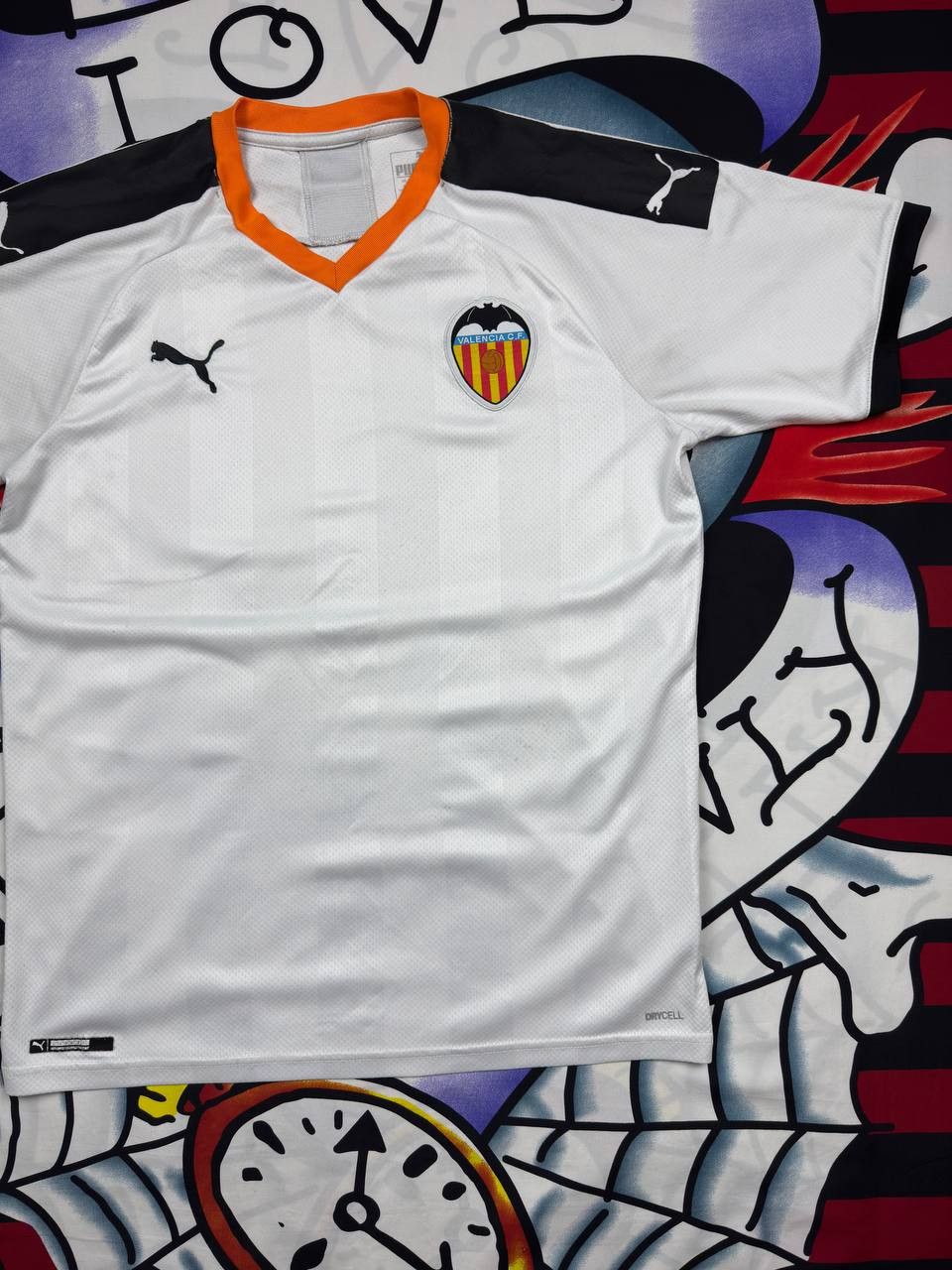 Puma Puma Valencia Jersey/Soccer Home Football Shirt Size M Size US M / EU 48-50 / 2 - 3 Thumbnail