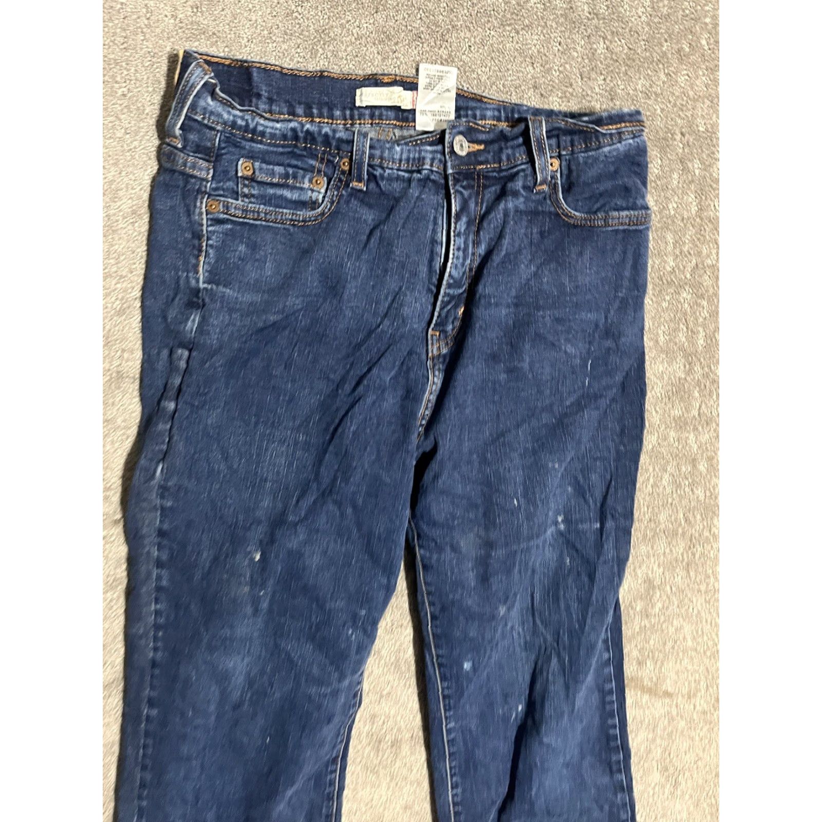 Levi's VINTAGE Levi's Jeans 512 Slim Bootcut Womens 12 Blue Classic Casual Size 34" / US 12 / IT 48 - 5 Thumbnail