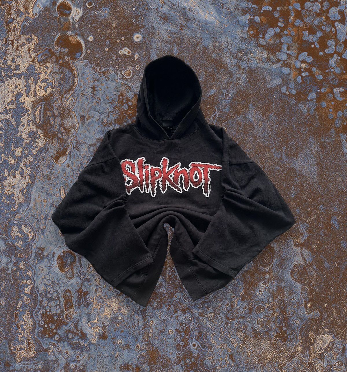 image of Band Tees x Slipknot Vintage Slipknot Hoodie 2001 in Black, Men's (Size XL)