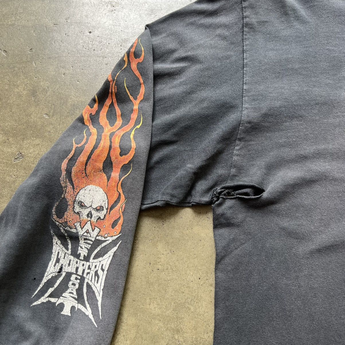 Alstyle VTG ‘00s Y2K West Coast Choppers L/S Tee Shirt Biker Size US XXL / EU 58 / 5 - 6 Thumbnail