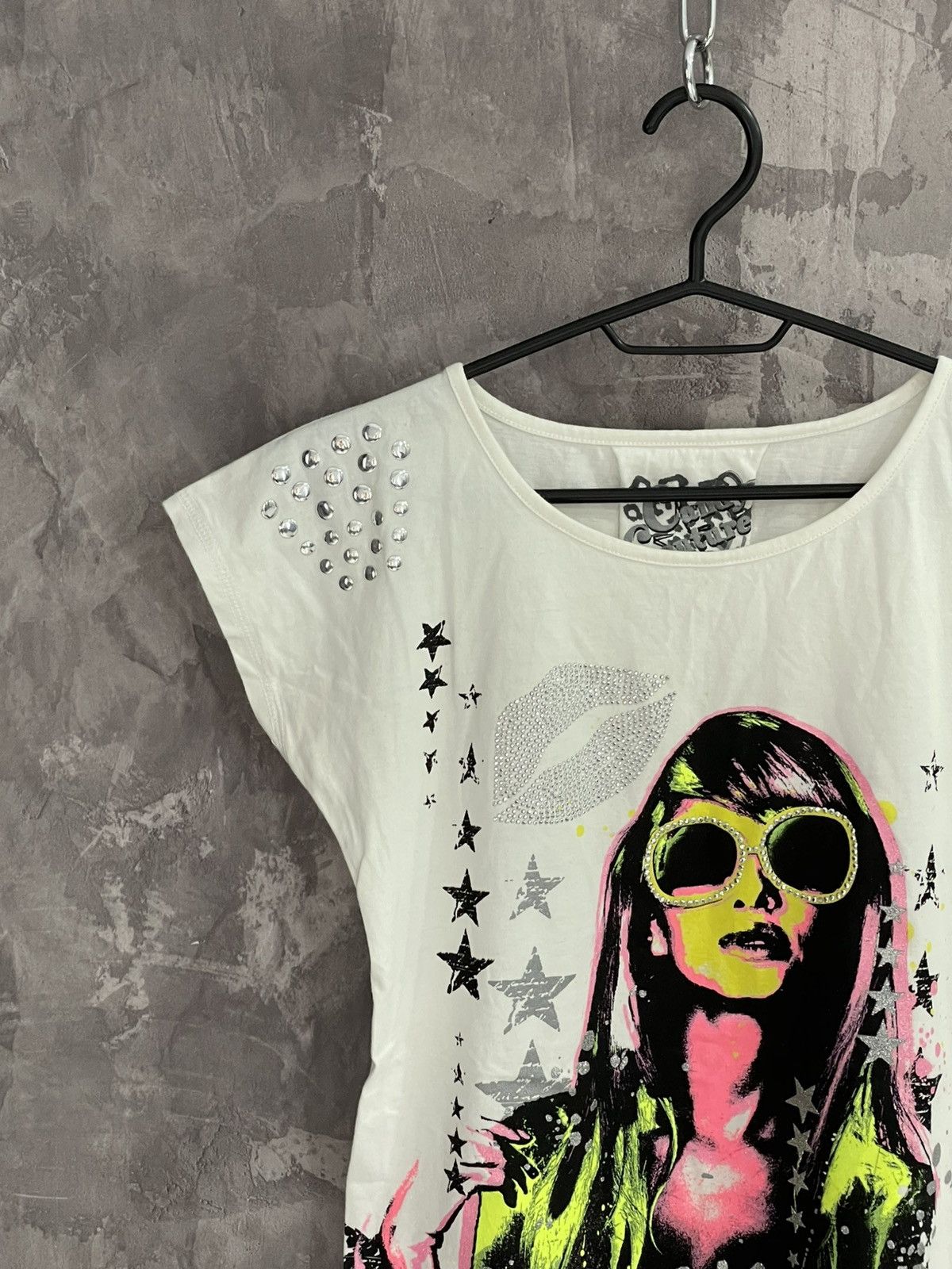 Hysteric Glamour × Japanese Brand × Vintage Avant Garde Hysteric Glamour Style Crazy Y2K Tank Top Size M / US 6-8 / IT 42-44 - 3 Thumbnail