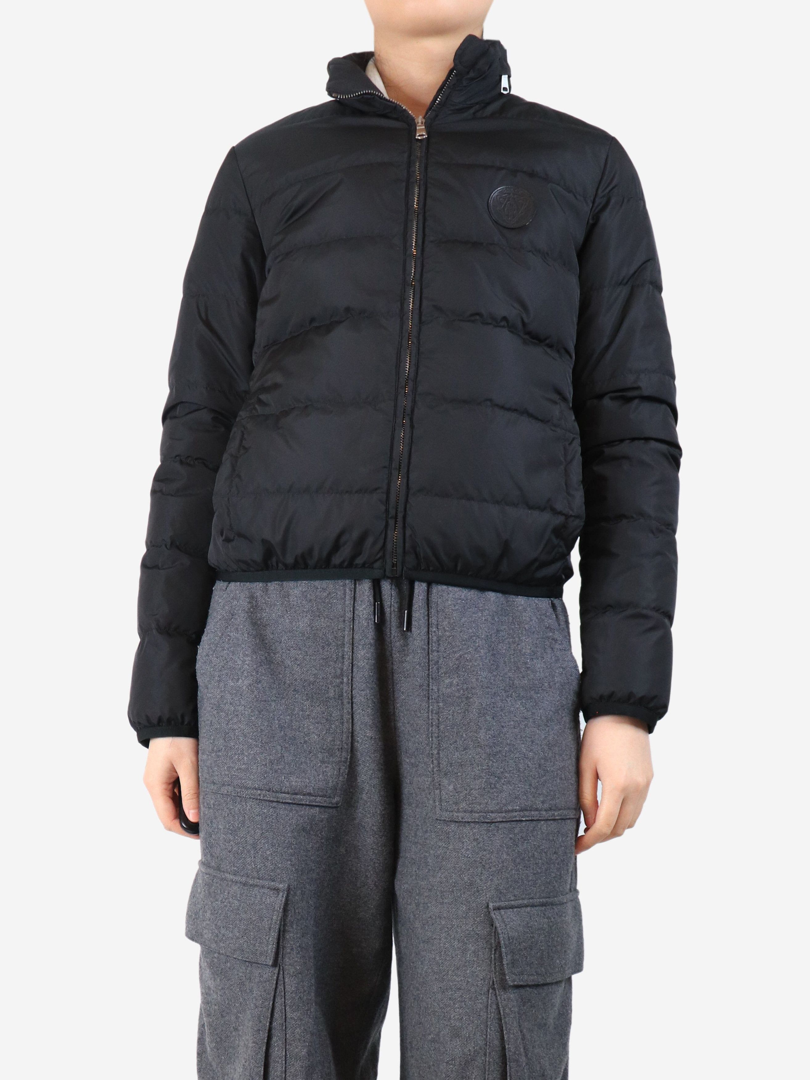 Gucci Black fitted puffer jacket - UK 10 Size S / US 4 / IT 40 - 1 Thumbnail