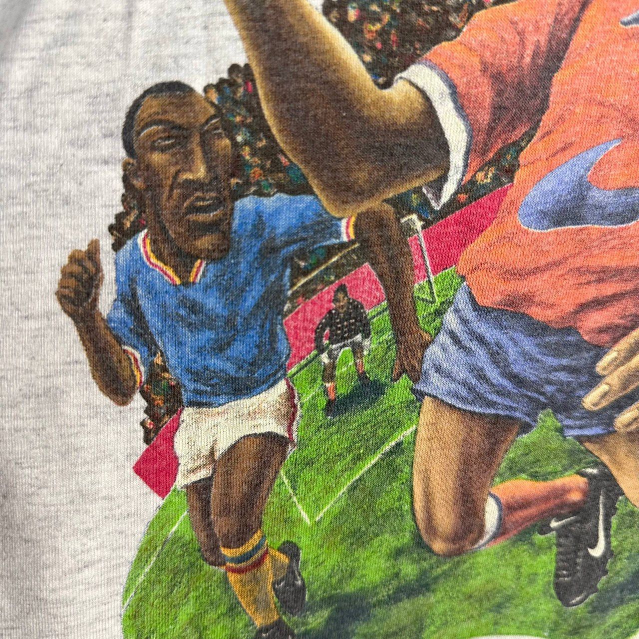Nike Rare Vintage 90s Nike Ramblers S.C Big Graphic T-Shirt Size US XL / EU 56 / 4 - 10 Thumbnail