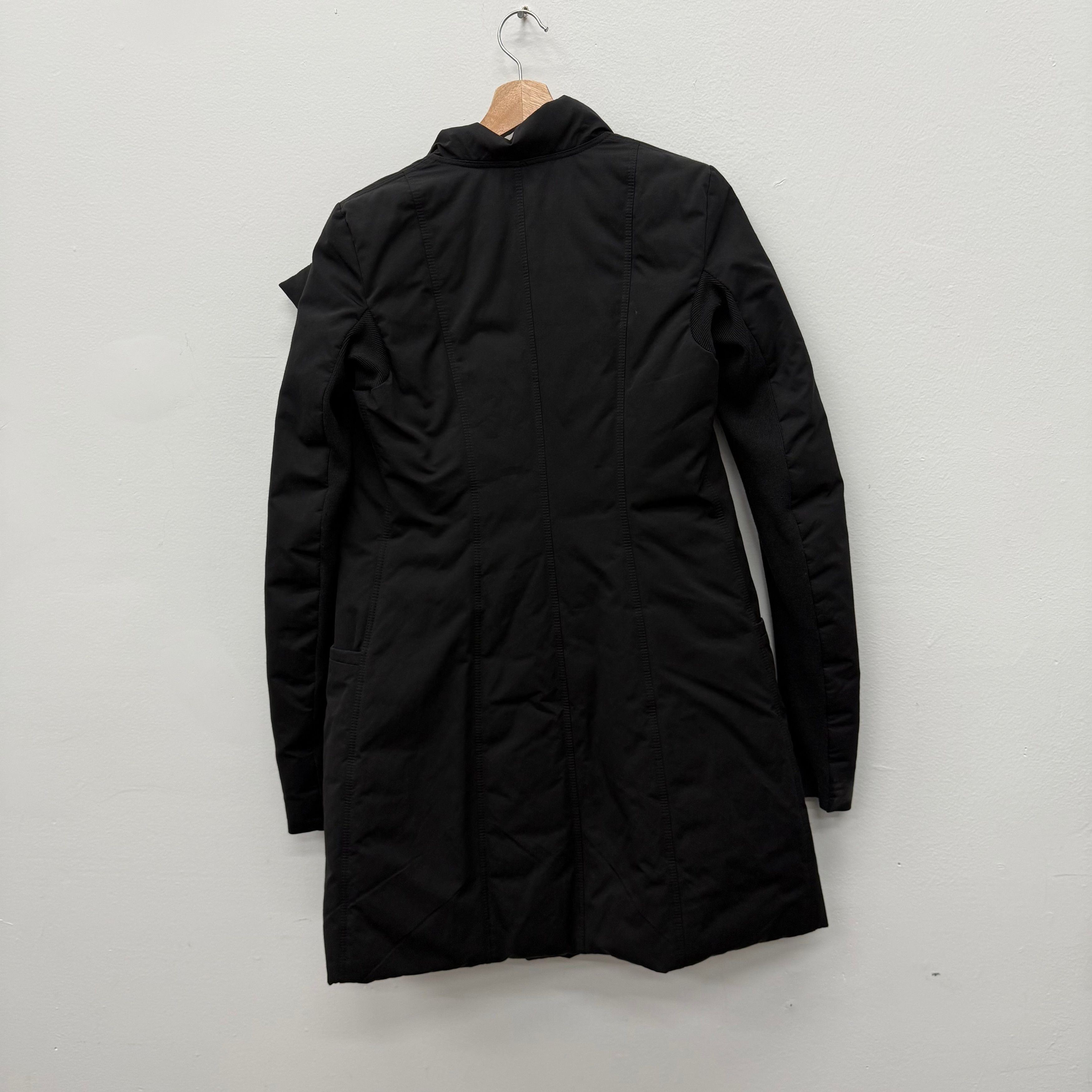 Rick Owens Rick Owens Asymmetrical Glitter Tubeway Jacket - Size M Size M / US 6-8 / IT 42-44 - 2 Thumbnail