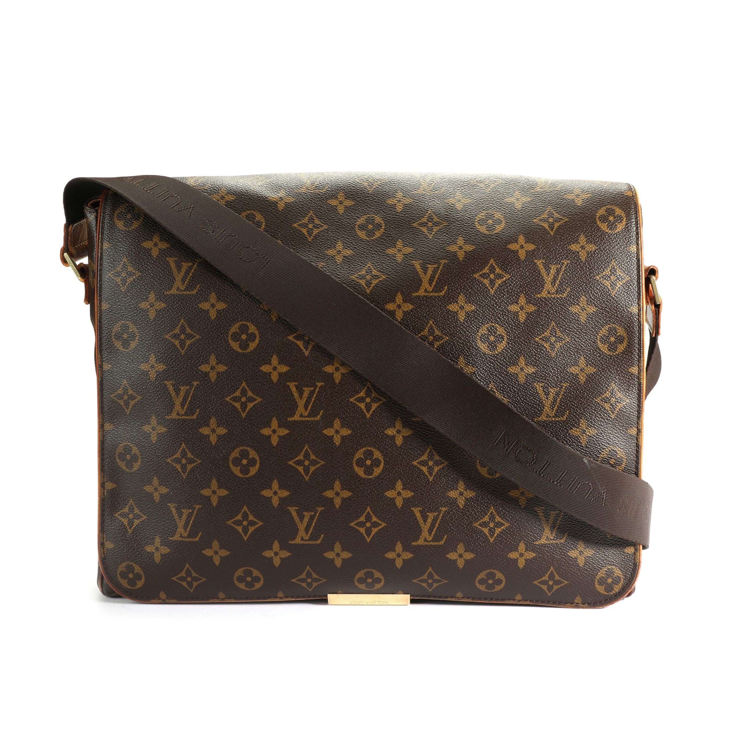 image of Louis Vuitton Brown Monogram Canvas Abbesses Messenger Bag, Women's
