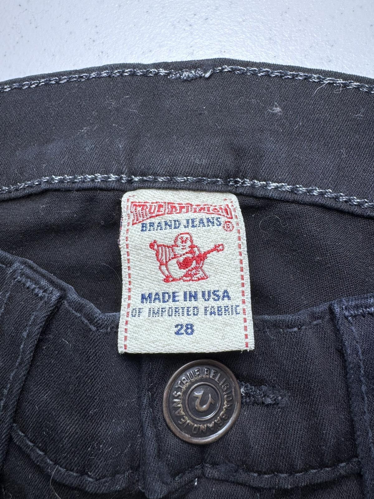 True Religion True Religion Women's Black Jeans - Size 28 Size 28" / US 6 / IT 42 - 2 Thumbnail