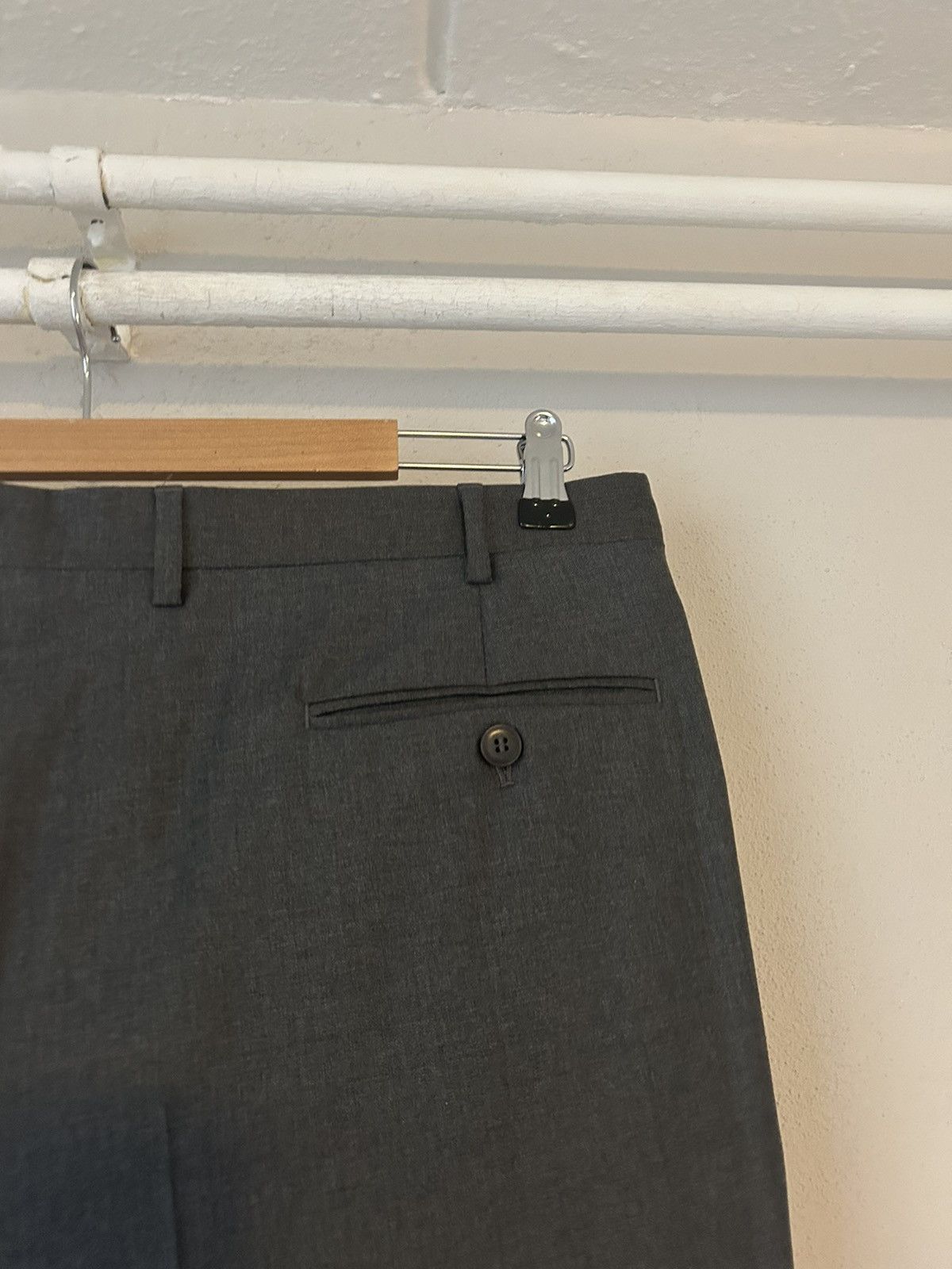 Brioni Super 150’s Virgin Wool Segovia Pants Size US 38 / EU 54 - 8 Thumbnail