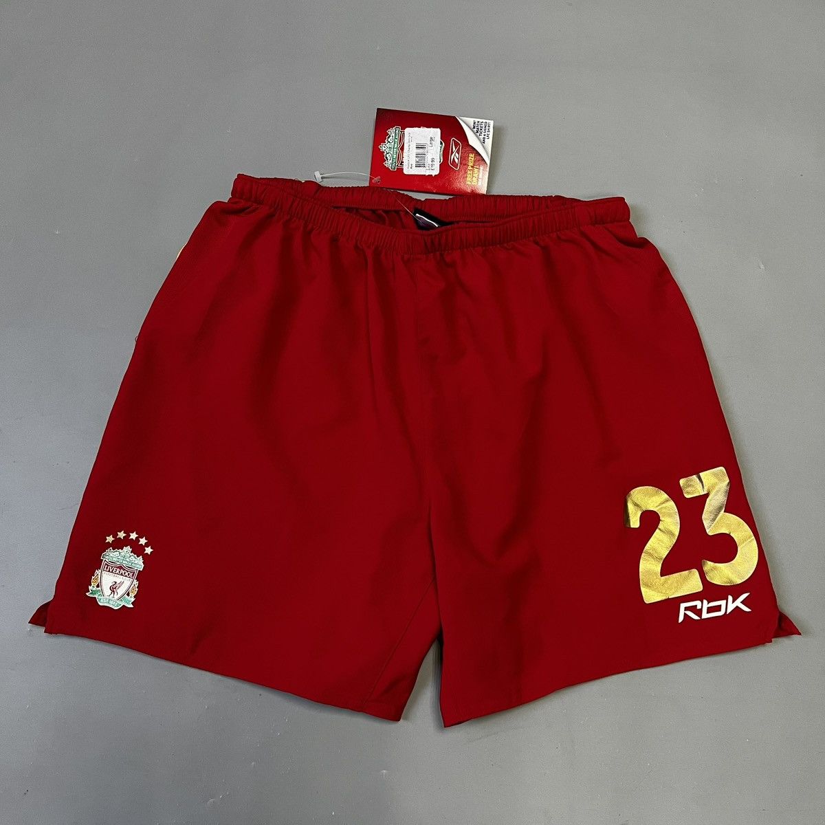 Reebok Reebok LiverPool Vintage Football Soccer Shorts NEW 05-06’s Size US 34 / EU 50 - 1 Thumbnail