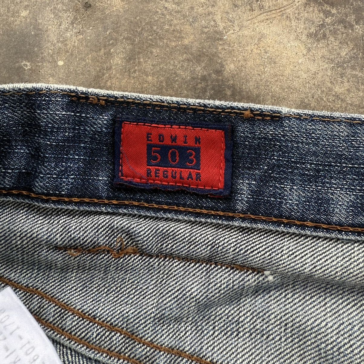 Edwin VINTAGE EDWIN FADED JEANS DENIM PANTS Size US 33 - 7 Thumbnail