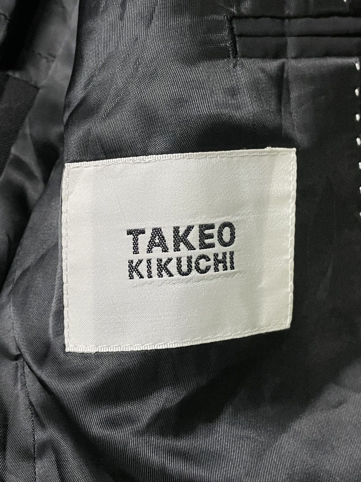 Japanese Brand × Takeo Kikuchi × Vintage Takeo Kikuchi x Vintage Black Blazer (31) Size US S / EU 44-46 / 1 - 6 Thumbnail