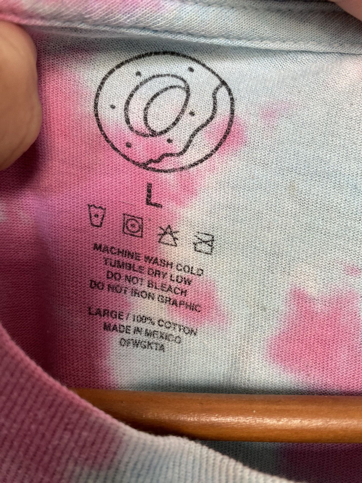 Golf Wang Vintage Odd Future OF Donut tie dye tee Size US L / EU 52-54 / 3 - 8 Thumbnail