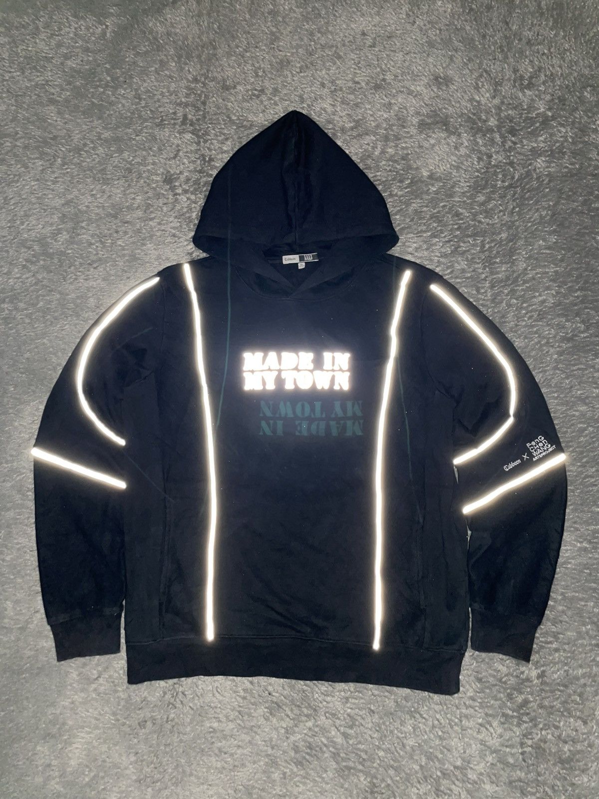 Feng Chen Wang Feng Chen wAng x Cabbeen reflectif limited hoodie Size US M / EU 48-50 / 2 - 2 Thumbnail