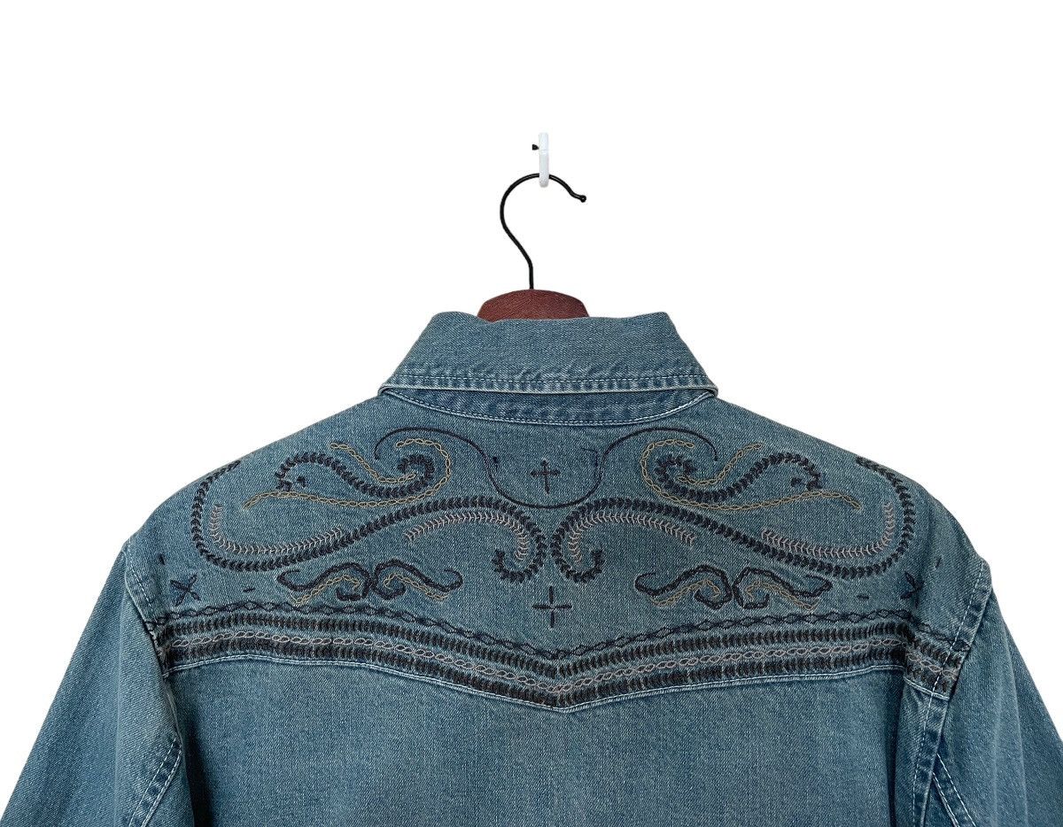 semanticdesign Vintage Japanese Brand Semantic Design Denim Shirt 1990s Size US L / EU 52-54 / 3 - 6 Thumbnail