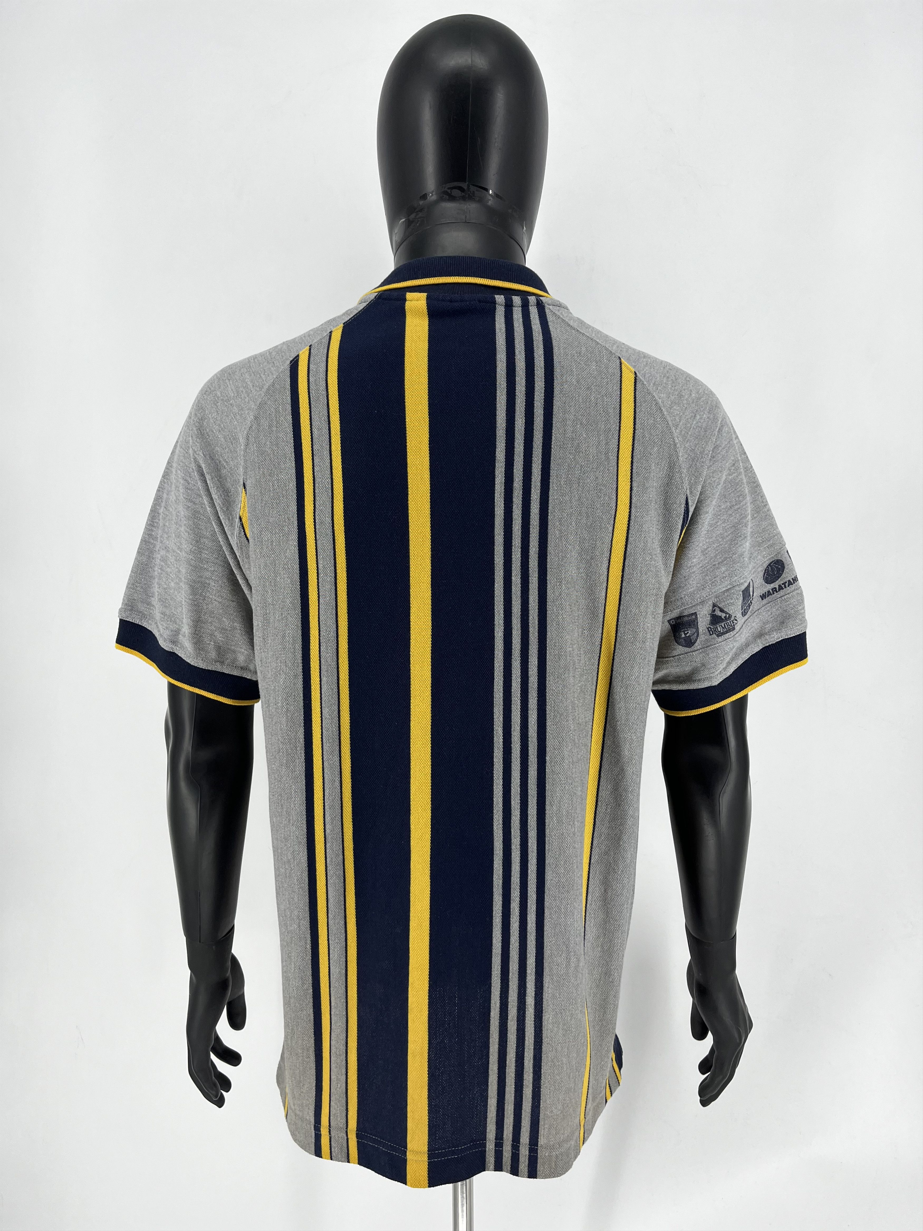 Vintage Vintage Coopers ACT Brumbies Licensed Super 12 Polo Shirt Size US M / EU 48-50 / 2 - 9 Thumbnail