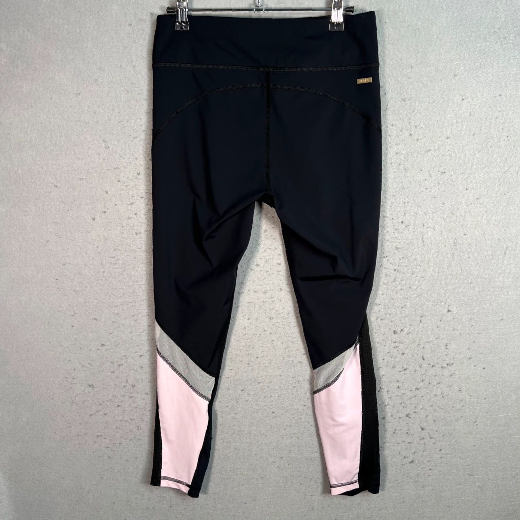 Vintage ALALA Leggings Black Womens Medium Size M Athletic Skinny Ankle Yoga Stretch Activewear Size 32" / US 10 / IT 46 - 2 Thumbnail