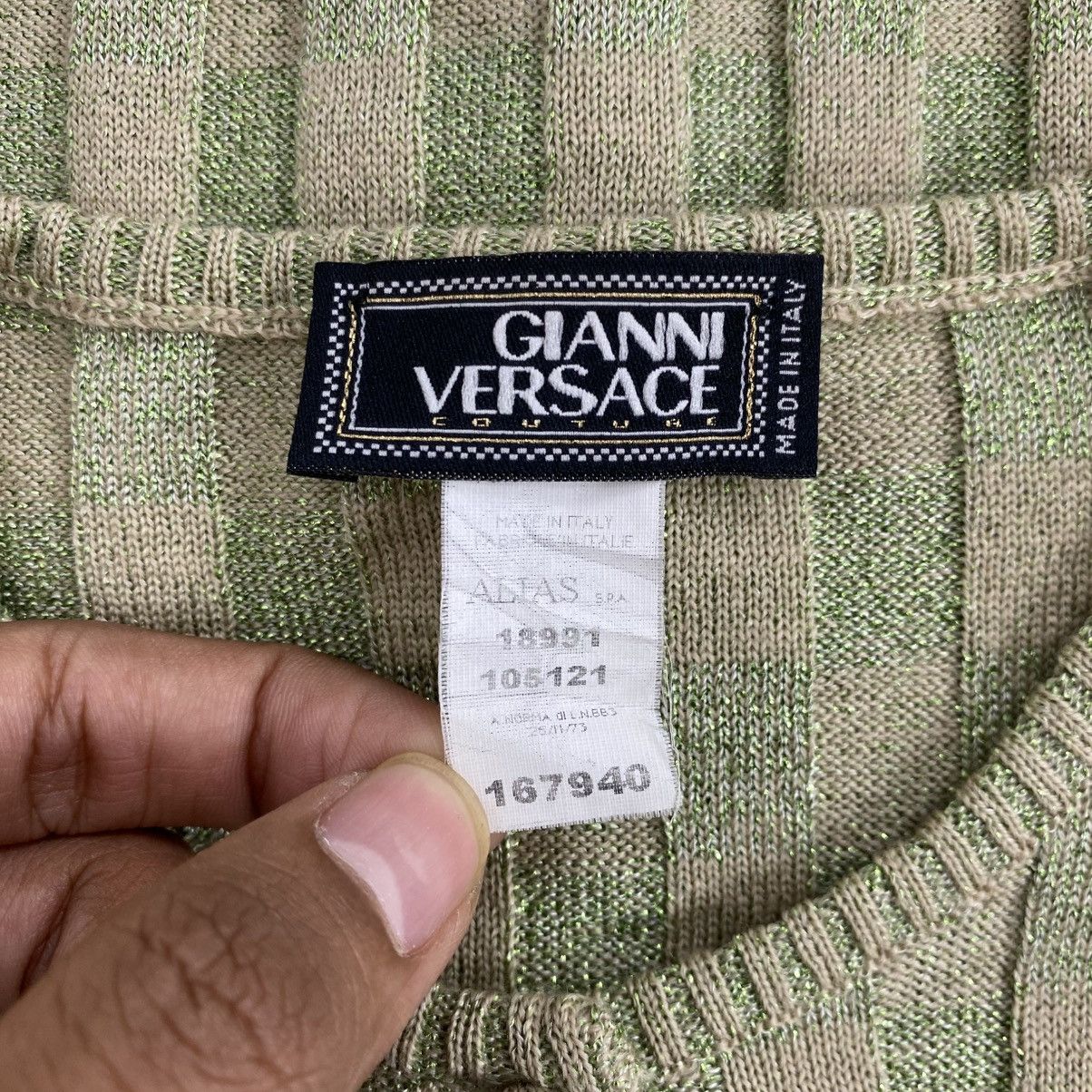 Versace Vintage Gianni Versace Italy Knit Cardigans Italian Design Size US S / EU 44-46 / 1 - 8 Thumbnail