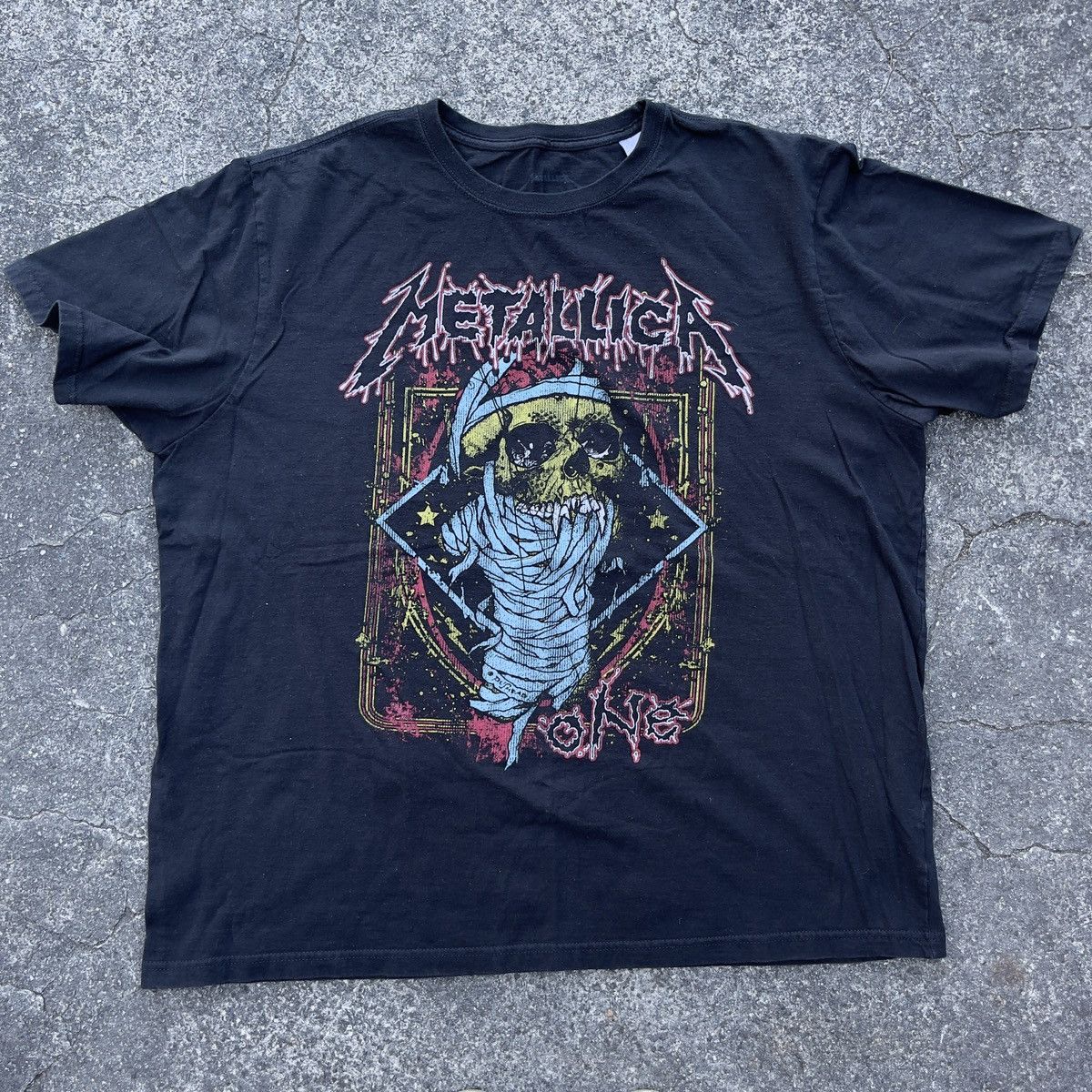Band Tees × Vintage Vintage METALLICA Rock Shirt Size US XXL / EU 58 / 5 - 1 Thumbnail