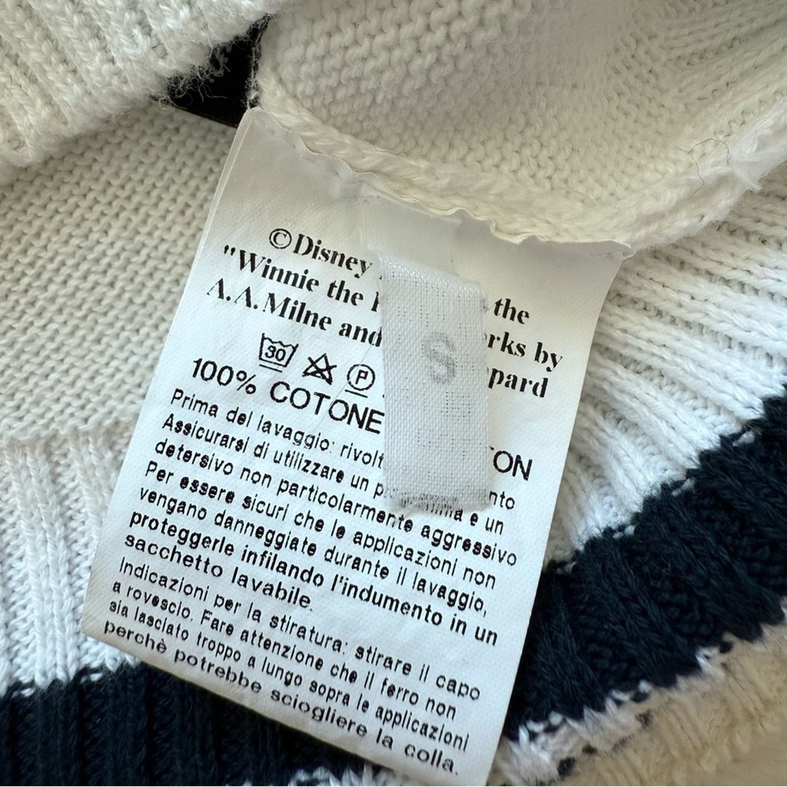 Other Disney Winnie the Pooh women sweater with crystals size S Size S / US 4 / IT 40 - 7 Thumbnail