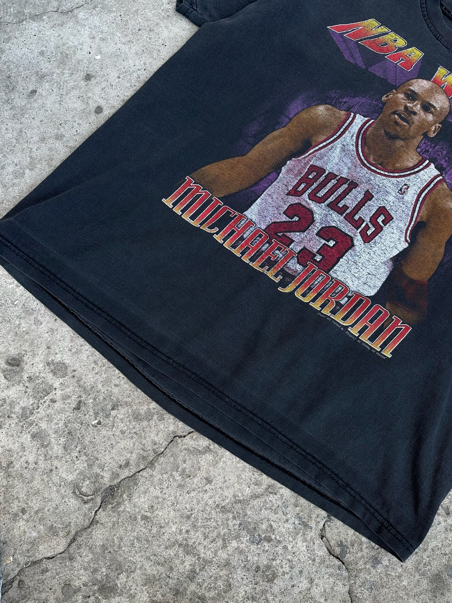 Rap Tees Michael Jordan T-Shirt faded Size US M / EU 48-50 / 2 - 9 Thumbnail