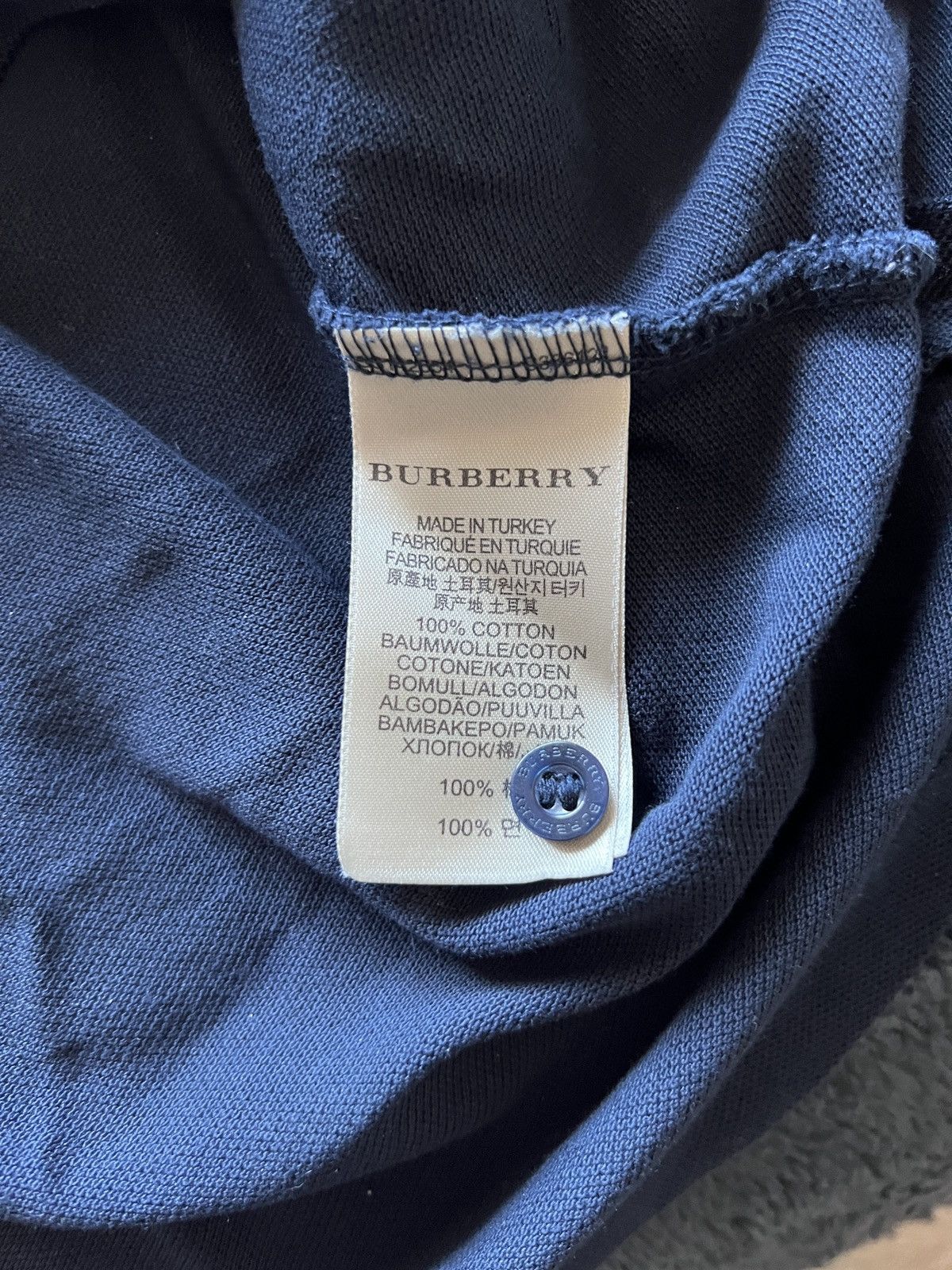 Burberry Cotton Polo Size US L / EU 52-54 / 3 - 5 Thumbnail