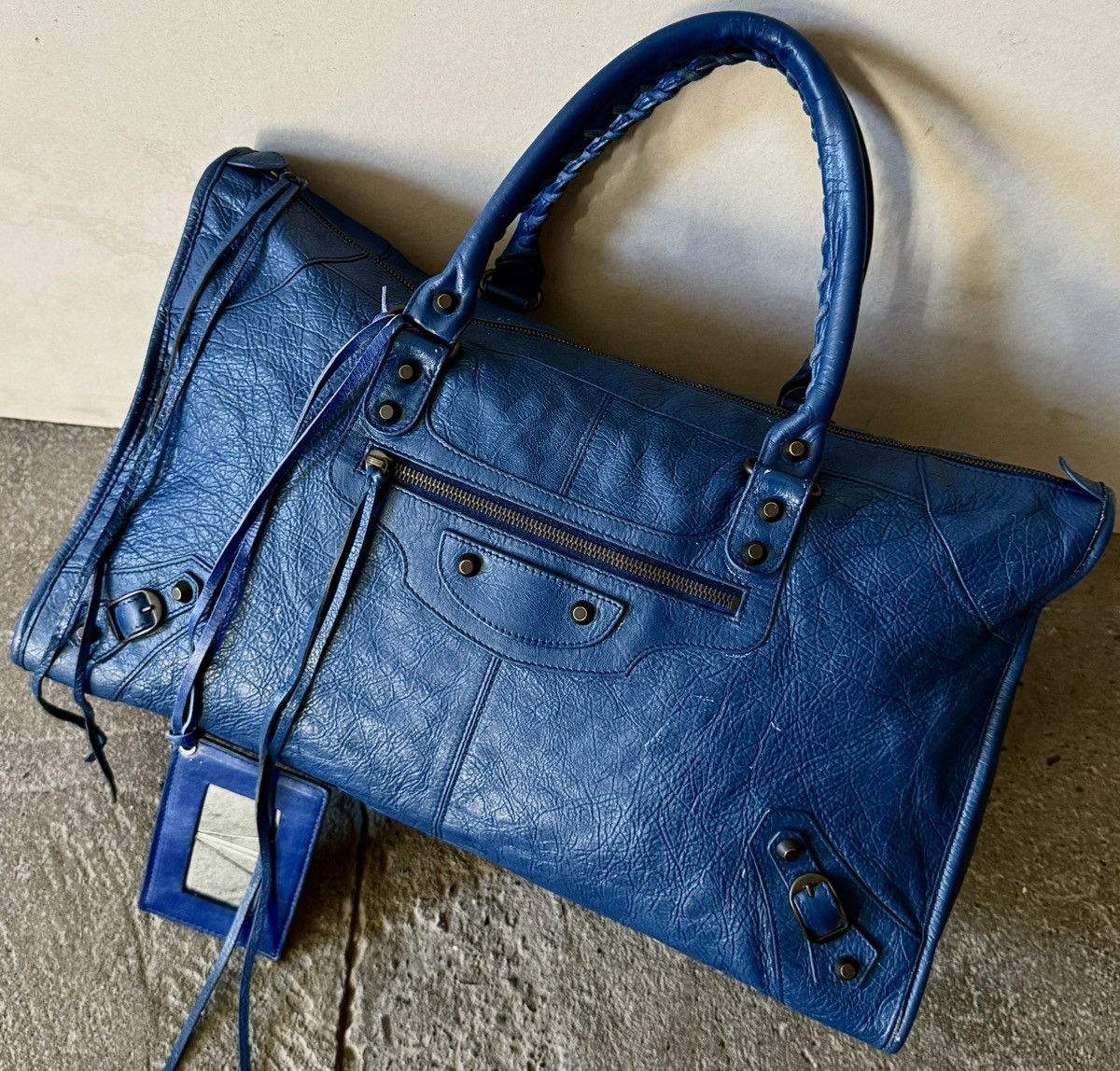 Balenciaga Balenciaga - 2000’s - Classic Le City - Lambskin Work Bag Size ONE SIZE - 17 Thumbnail