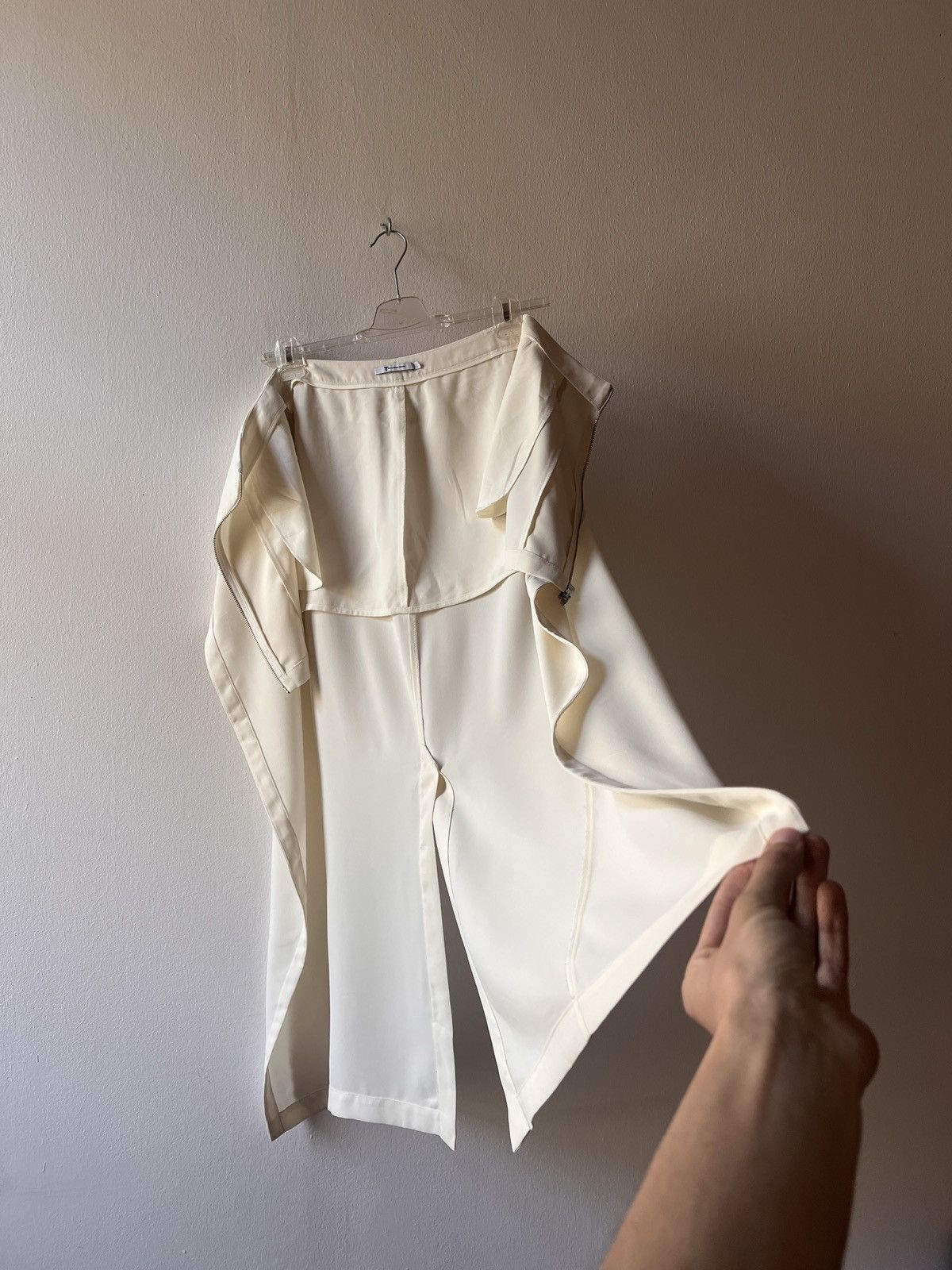 Alexander Wang Alexander Wang White Double Maxi Mini Skirt Size 26" / US 2 / IT 38 - 7 Thumbnail