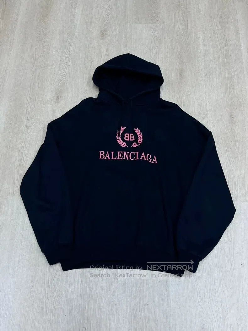 Balenciaga Balenciaga Boxy Laurel Classic Hoodie tag size M