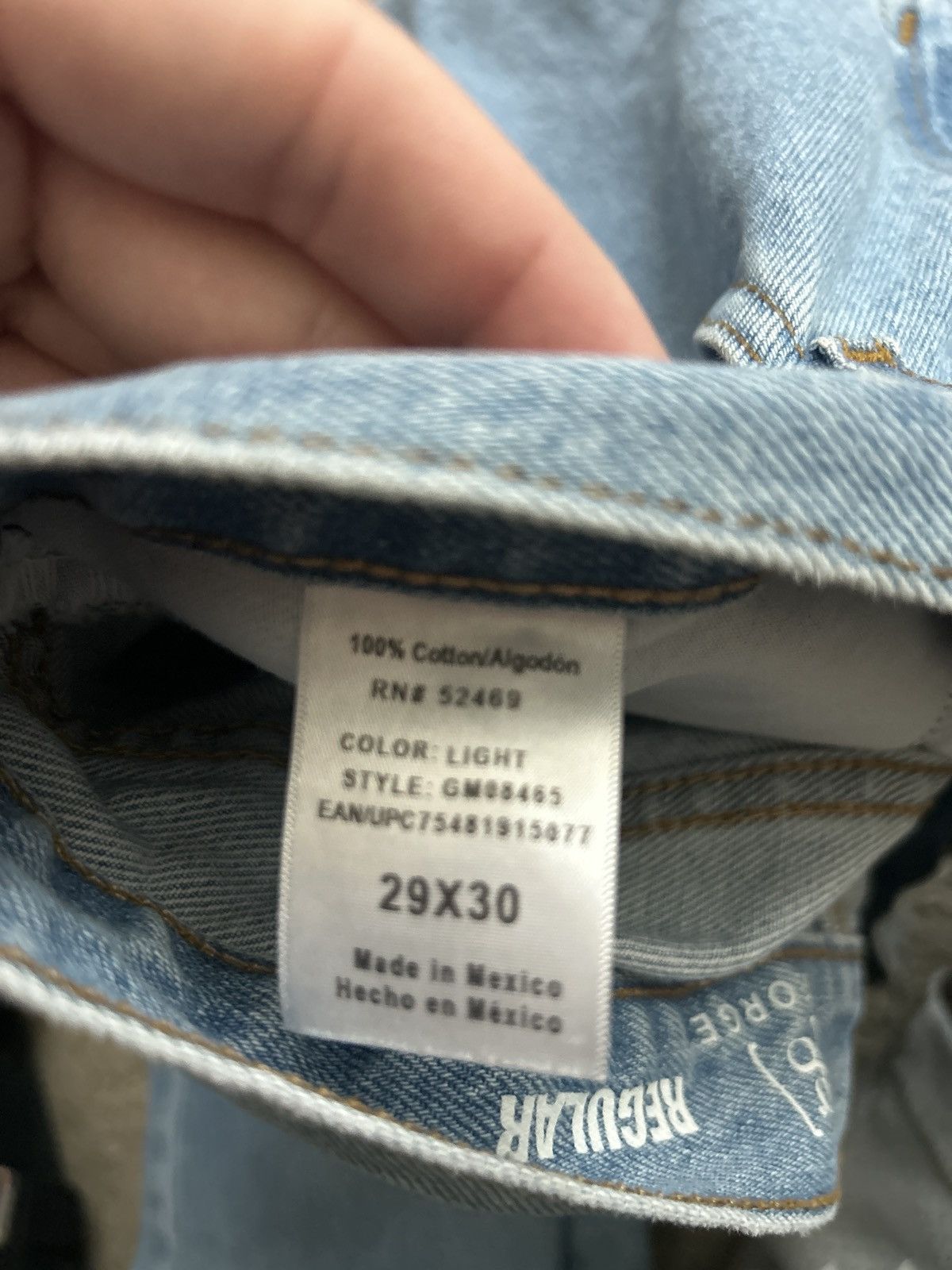 Other Custom Straight Leg Jeans Size US 30 / EU 46 - 4 Thumbnail