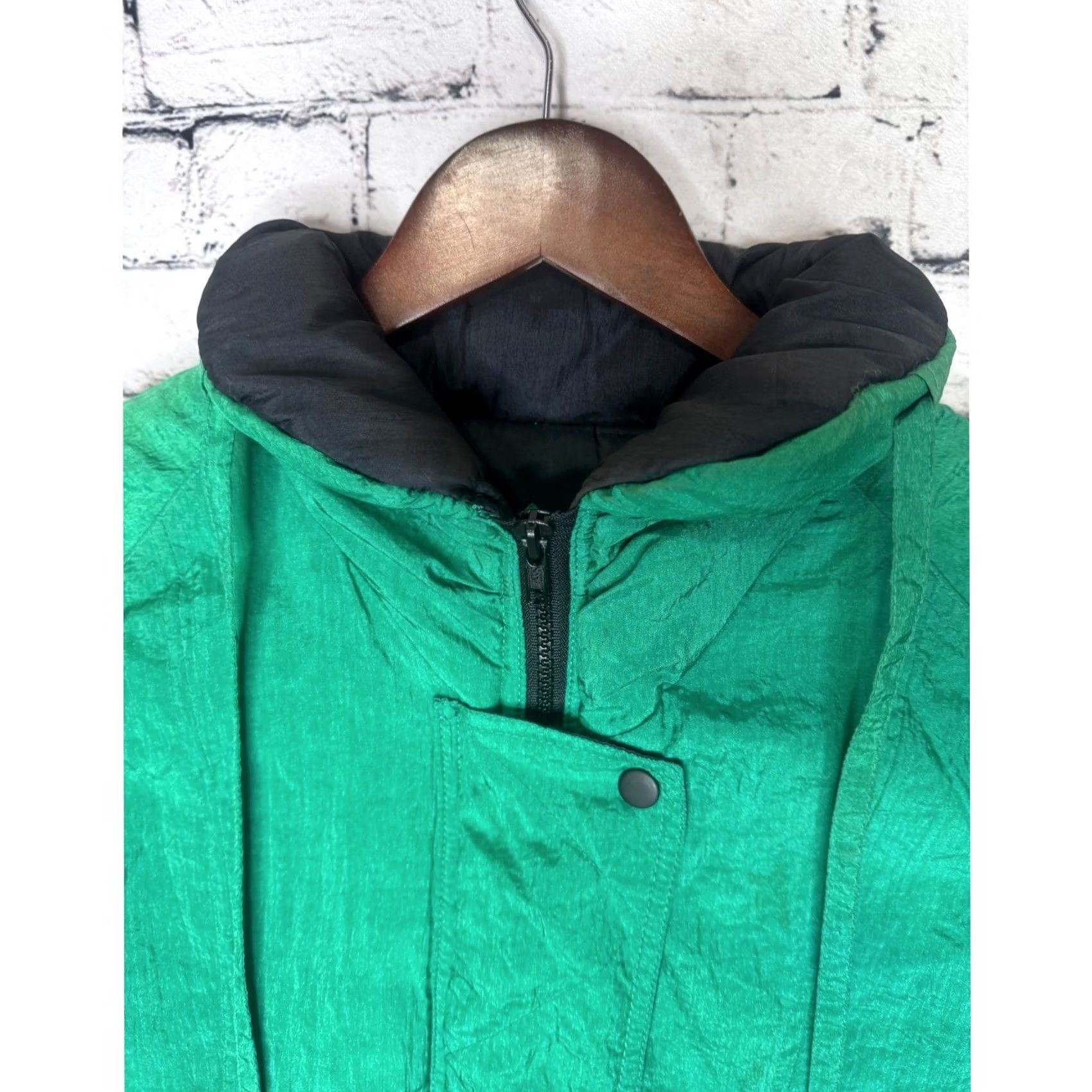 Vintage VINTAGE PA Originals Womens Green Full Zip Bomber Jacket L Size L / US 10 / IT 46 - 2 Thumbnail