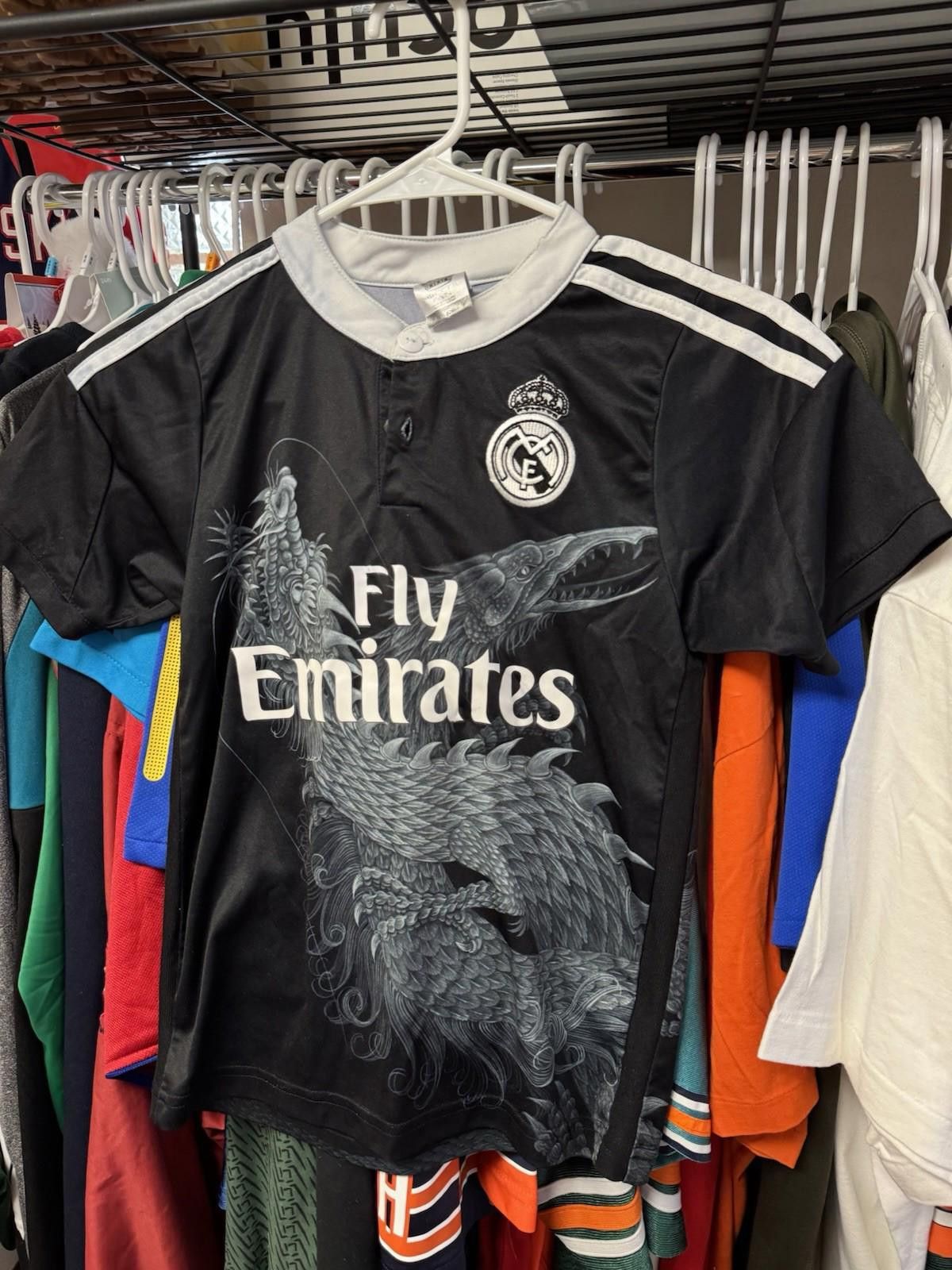 Adidas Real Madrid FC Yamamoto Jersey Shirt Season 2014/15 Size YS Size ONE SIZE - 2 Thumbnail