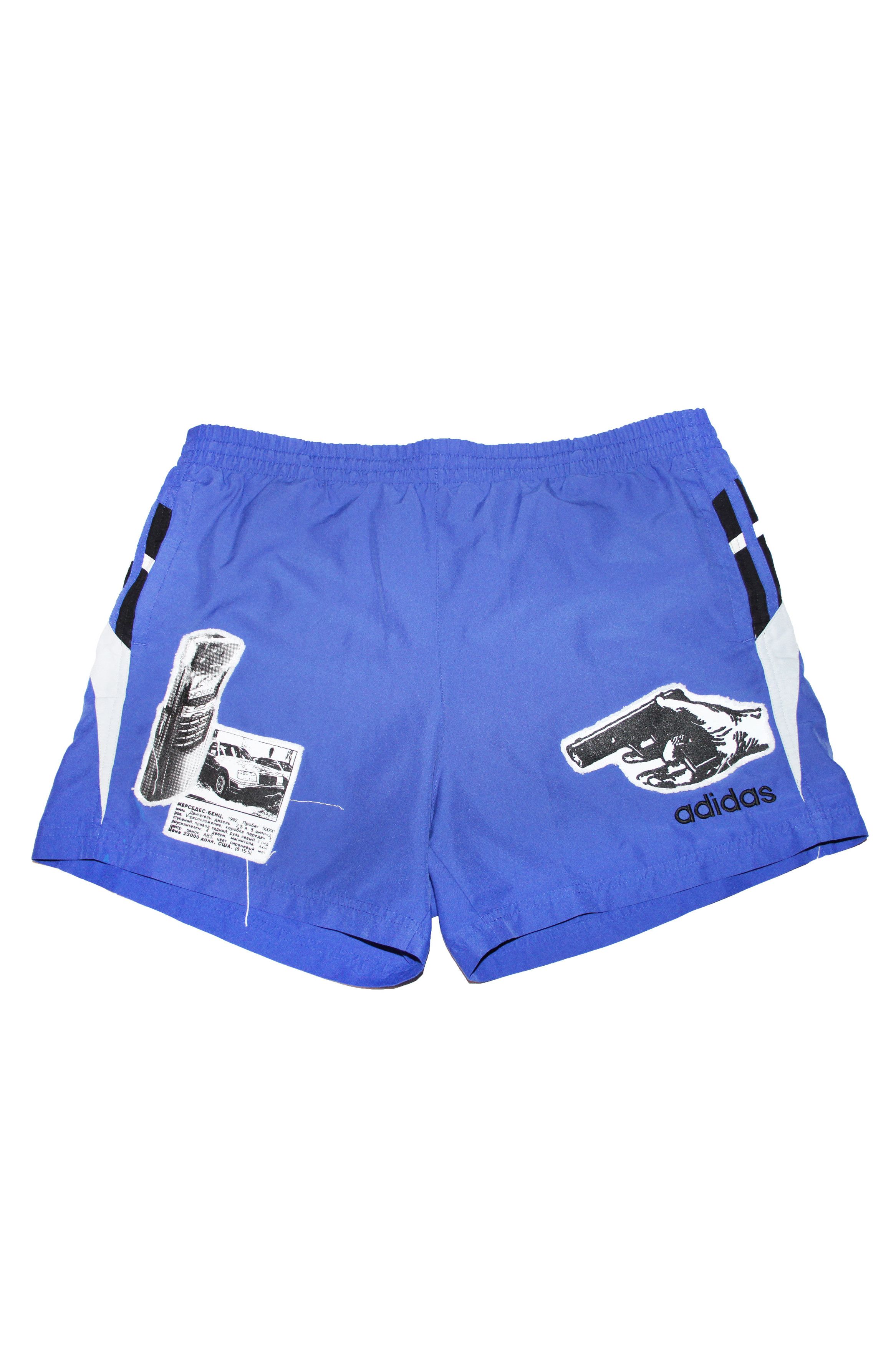 Adidas 90s Adidas Custom Shorts Size US 32 / EU 48 - 1 Thumbnail