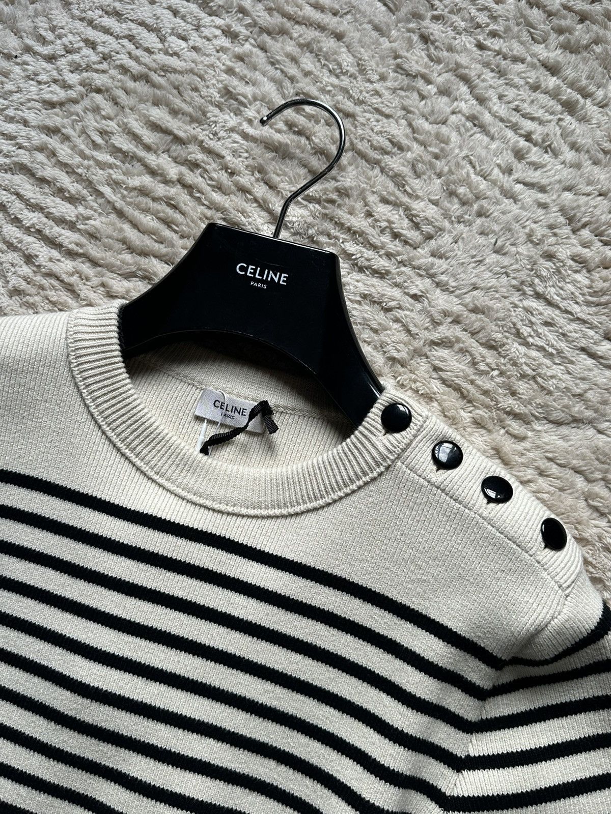 Celine Celine hedi slimane pull marin Size US XS / EU 42 / 0 - 3 Thumbnail