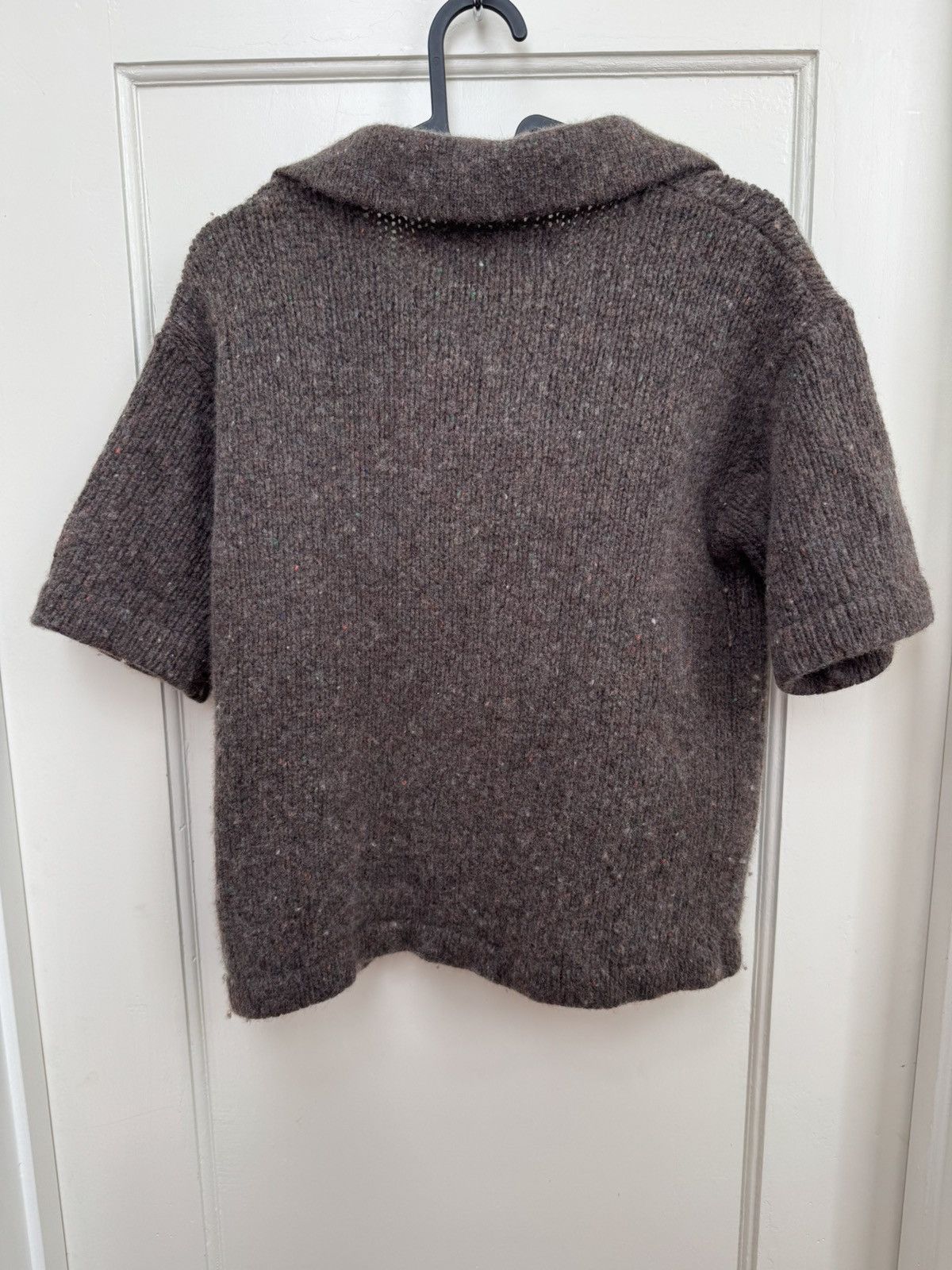 ERL ERL Brown Wool Knit Polo Shirt Size US M / EU 48-50 / 2 - 2 Thumbnail