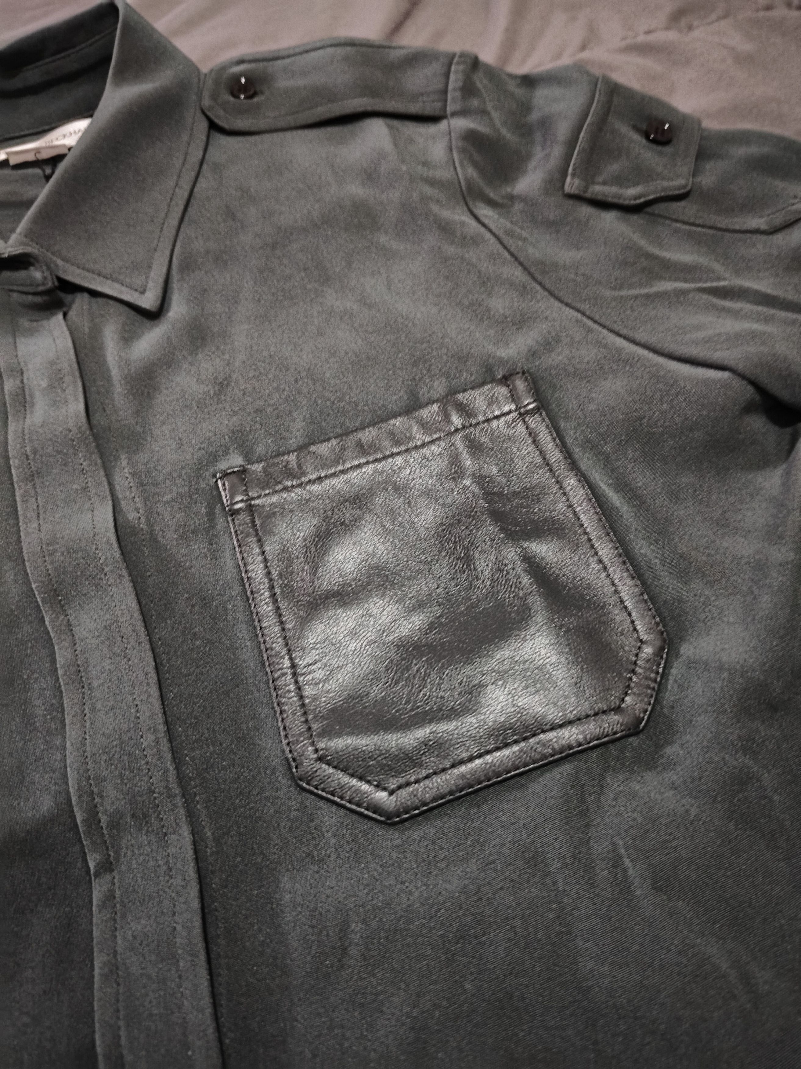 Victoria Beckham Victoria Beckham Fitted Utility Shirt Steel Grey Size M / US 6-8 / IT 42-44 - 2 Thumbnail