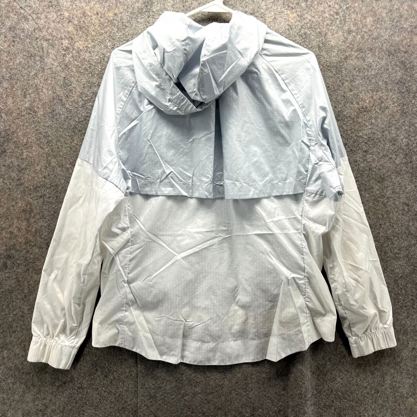 Nike Nike Womens Large Windrunner Track Jacket - Pure Platinum Grey Vented - 804947 - 804947-011 - Brand new size XL, sale Size L / US 10 / IT 46 - 2 Thumbnail