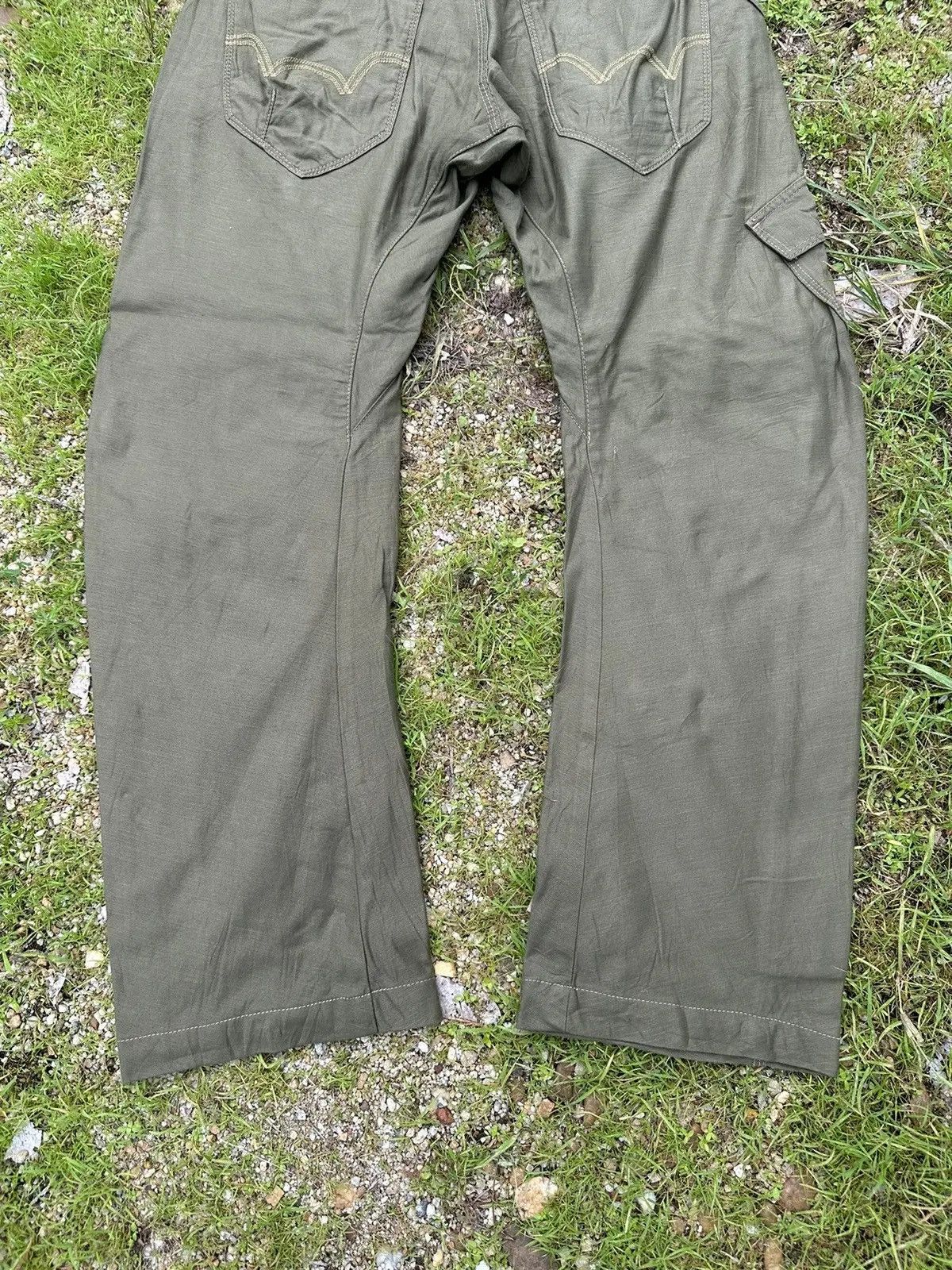 Matsuda SICKS!!VINTAGE EDWIN TROUSERS CURVE/BANANA LEGS BUCKLE PANTS Size US 33 - 10 Thumbnail