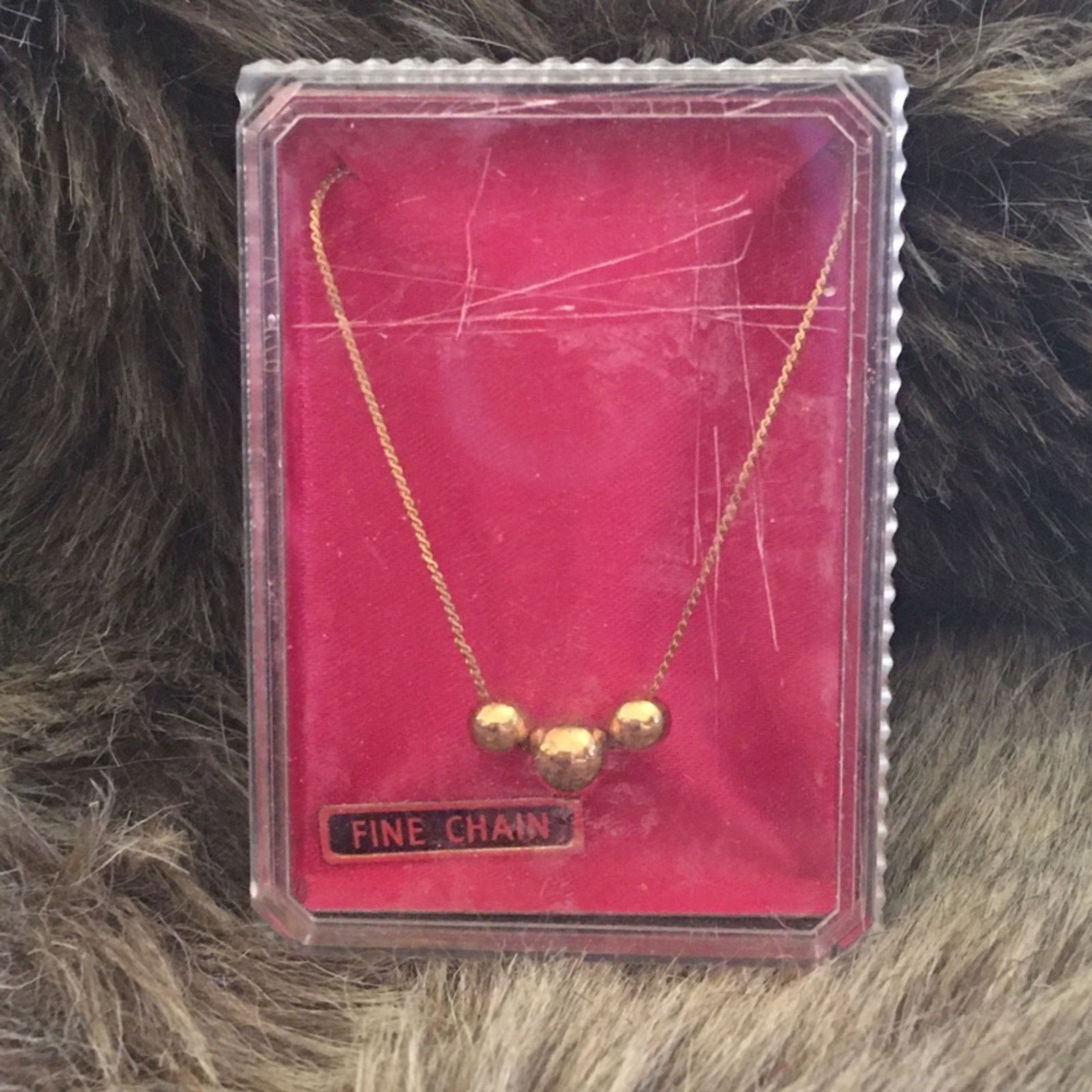 Vintage Vintage 70s new old stock gold plated necklace Size ONE SIZE - 3 Thumbnail