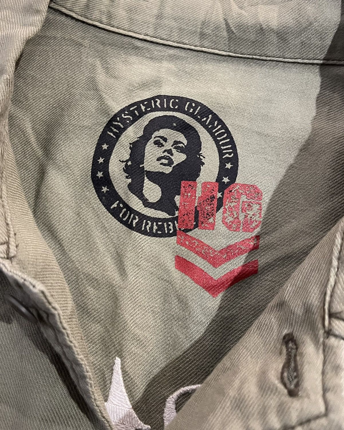 Hysteric Glamour ‘ HYSTERIC GLAMOUR ‘ Military Button Up Shirt Size US M / EU 48-50 / 2 - 5 Thumbnail
