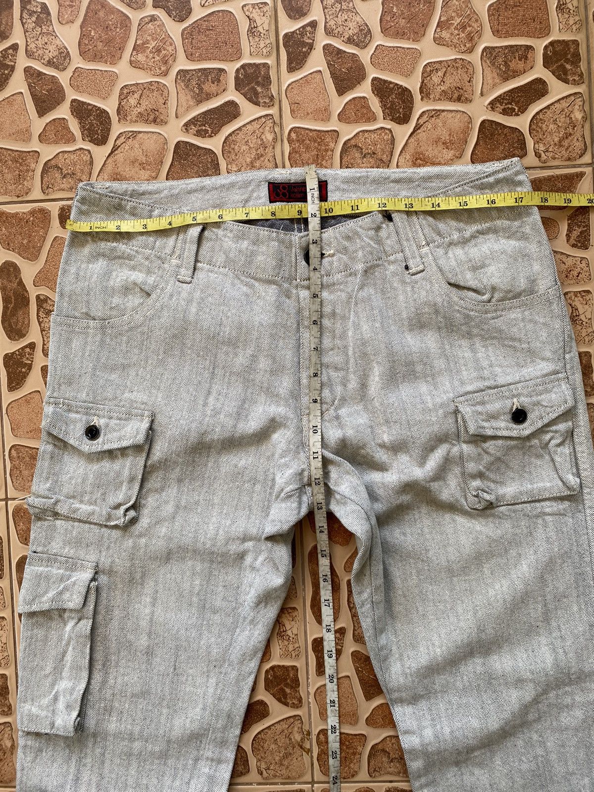 A$AP Rocky × Johnbull Raw Denim Cargo By Johnbull Size US 34 / EU 50 - 3 Thumbnail